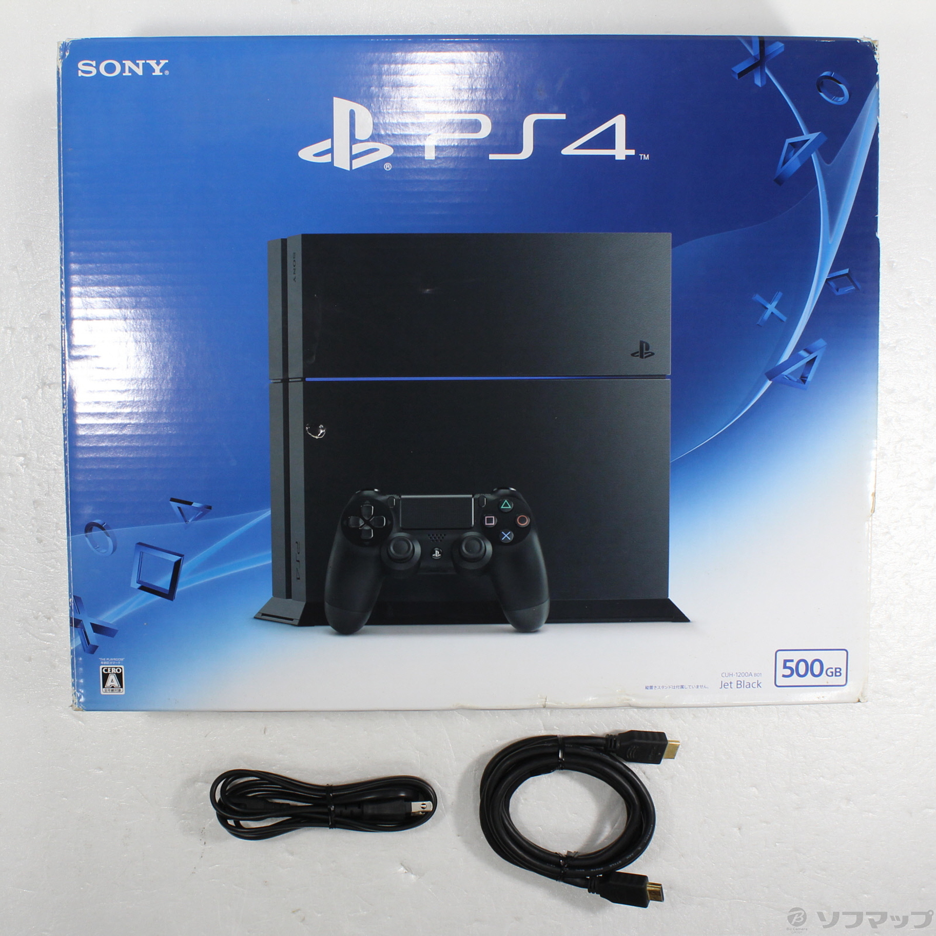 SONY - SONY PlayStation4 本体 CUH-1200AB01【箱付き】 PlayStation4 - SONY PlayStation4 本体 CUH-1200AB01の通販 by