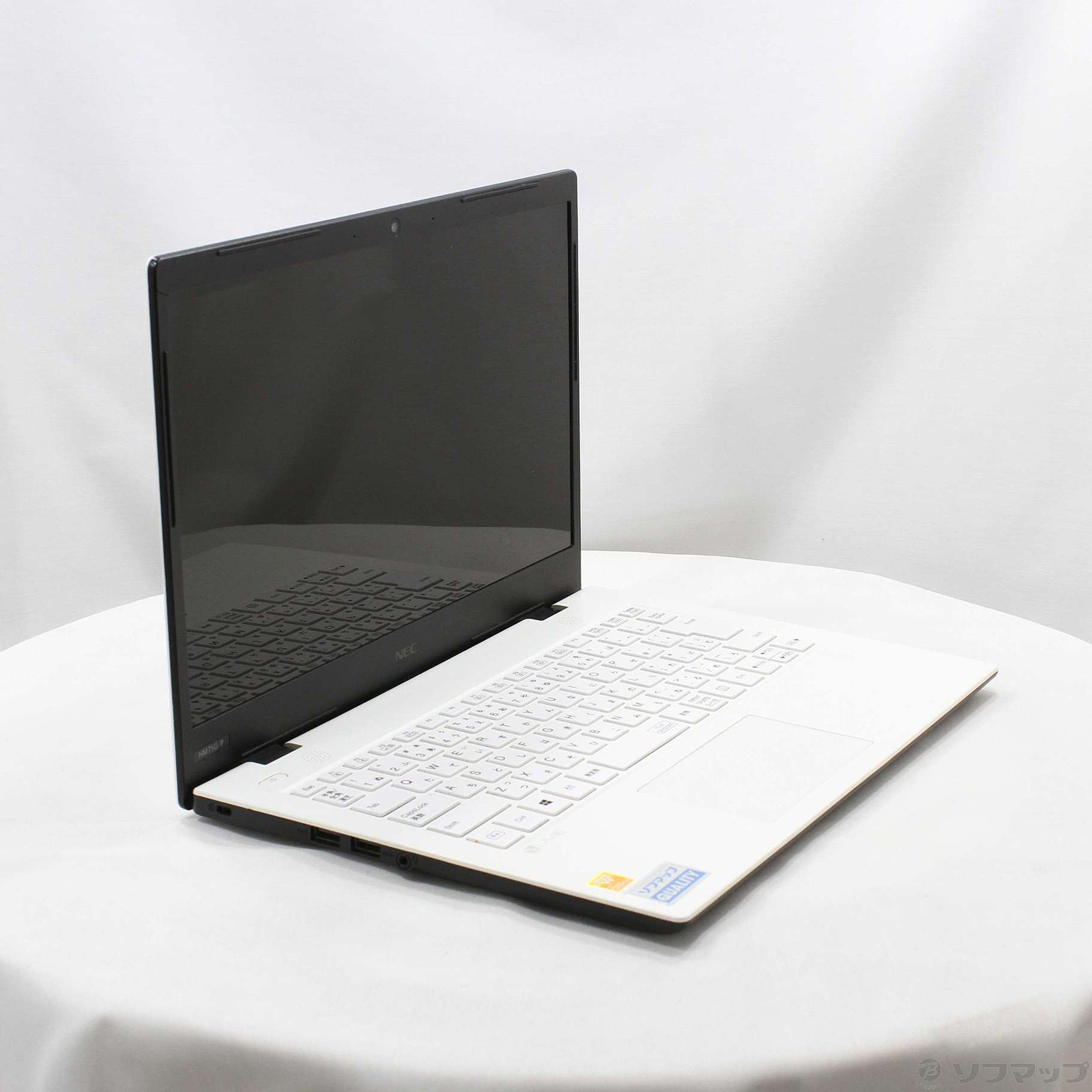中古】LAVIE Home Mobile PC-HM750PAW パールホワイト 〔Windows