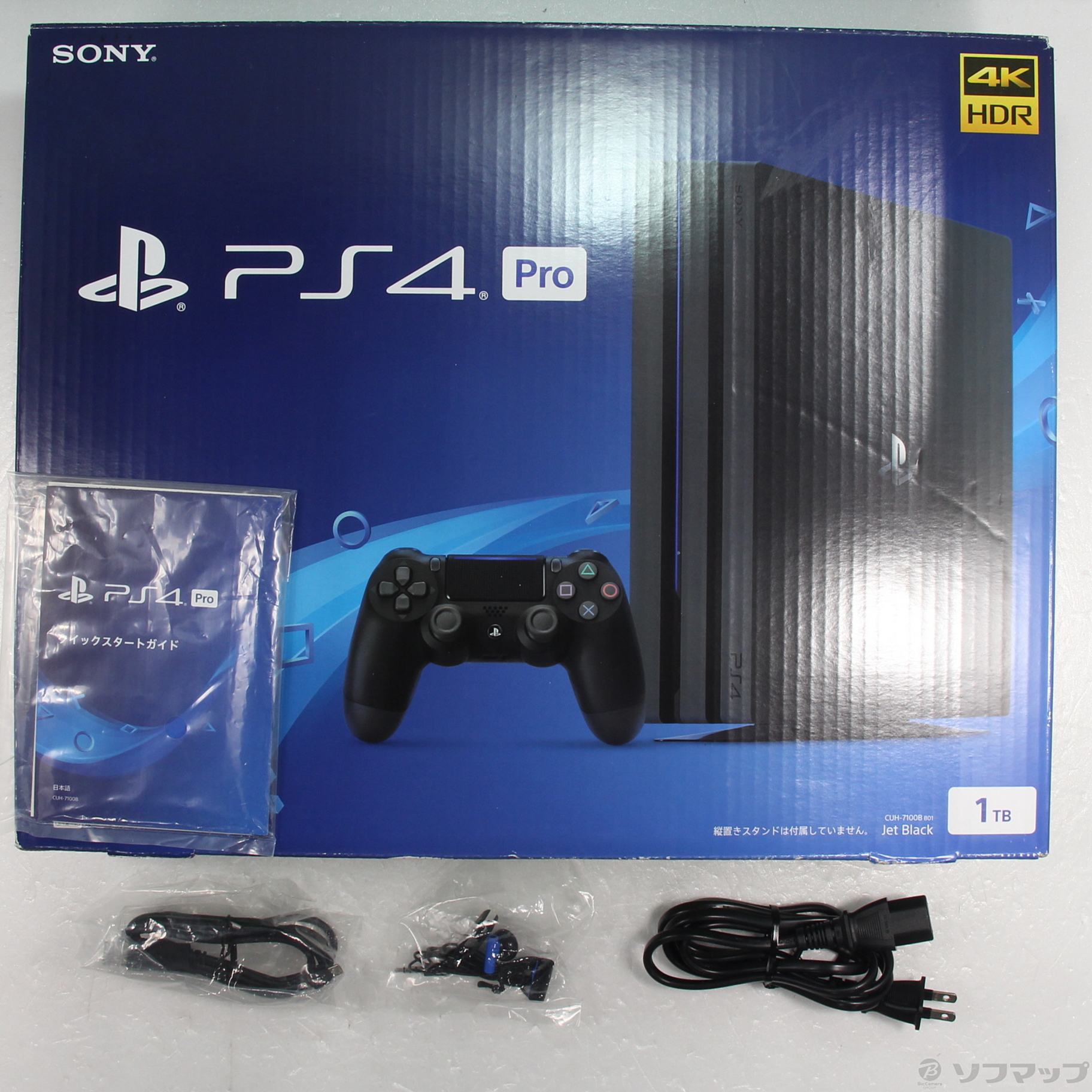 SONY ソニー/PS4Pro本体1TBジェットブラック/0337749/Bランク/88【中古】 SONY ソニー/PS4Pro本体1TBジェットブラック/0337749/Bランク/88