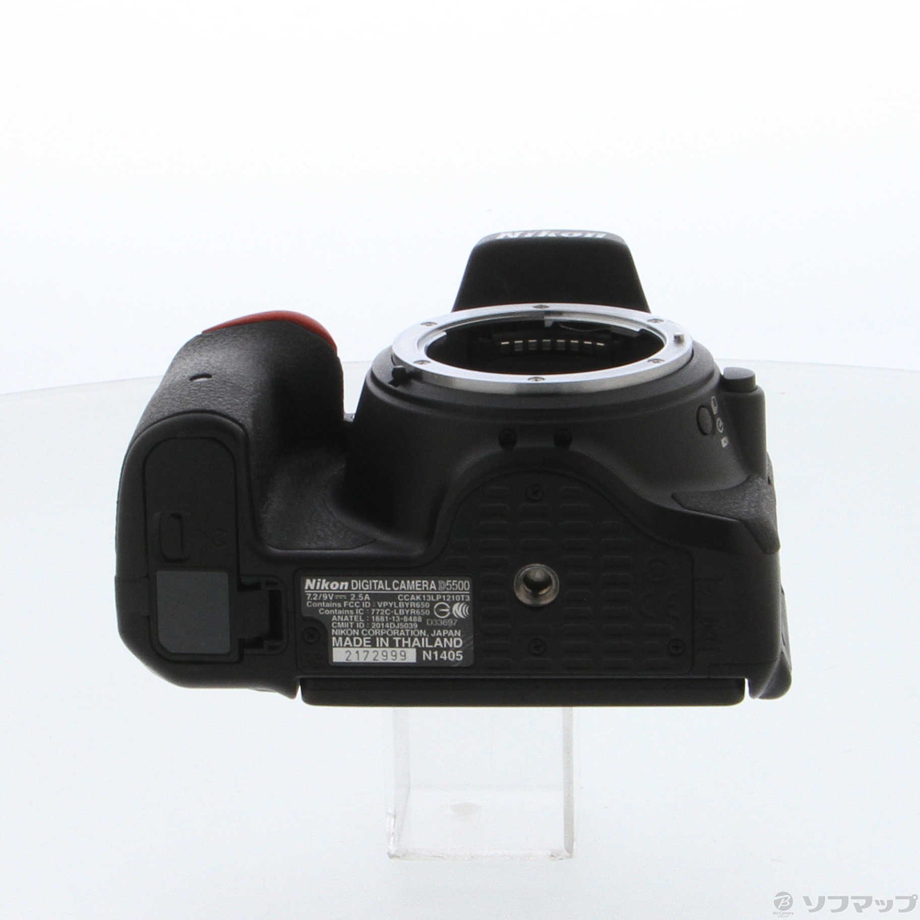 中古】NIKON D5500 18-55 VRII レンズキット ブラック