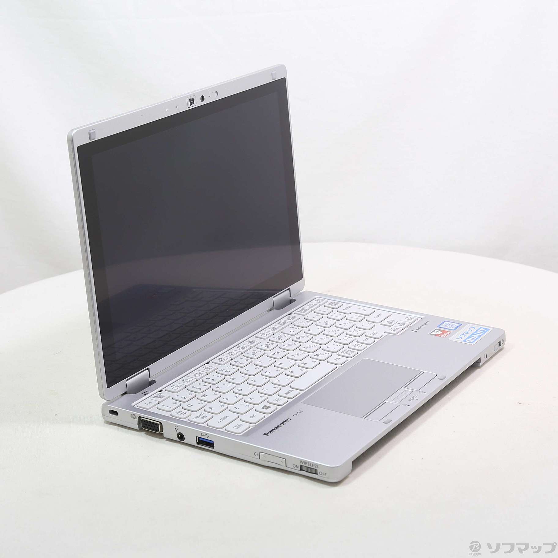 中古】Lets note CF-RZ8 CF-RZ8DRGQP シルバーダイヤモンド 〔Windows