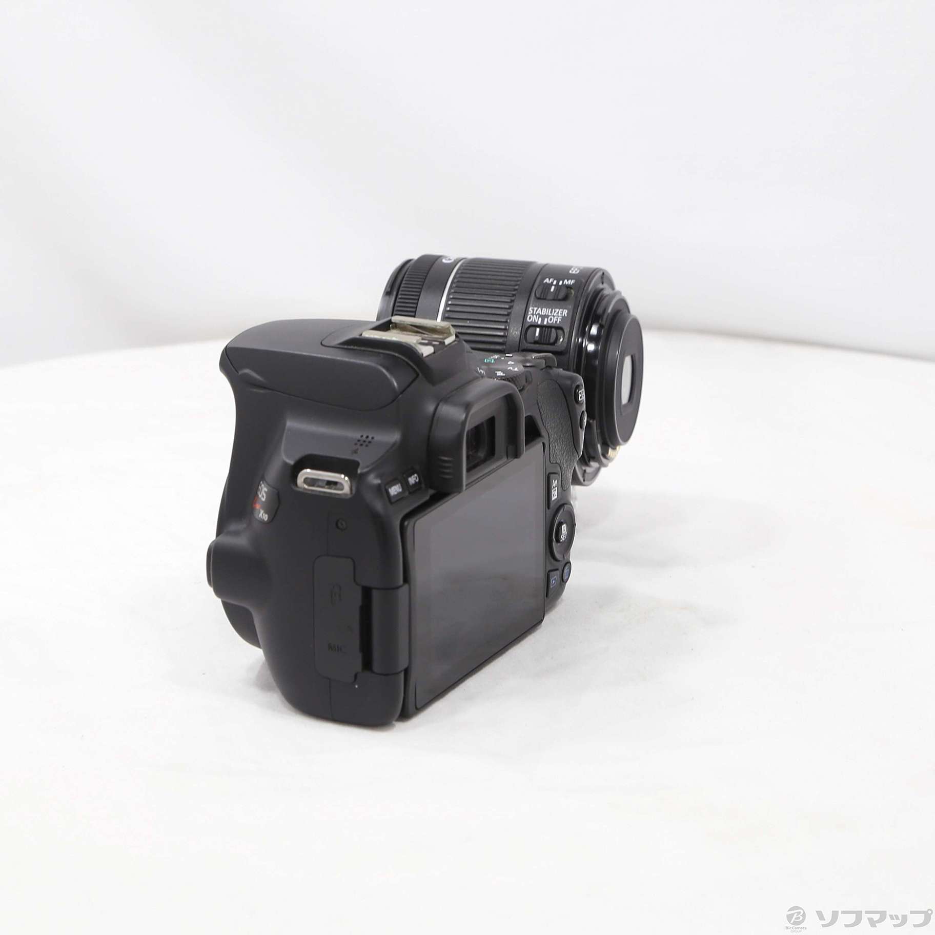 中古】EOS Kiss X10 EF-S18-55 IS STM レンズキット ブラック