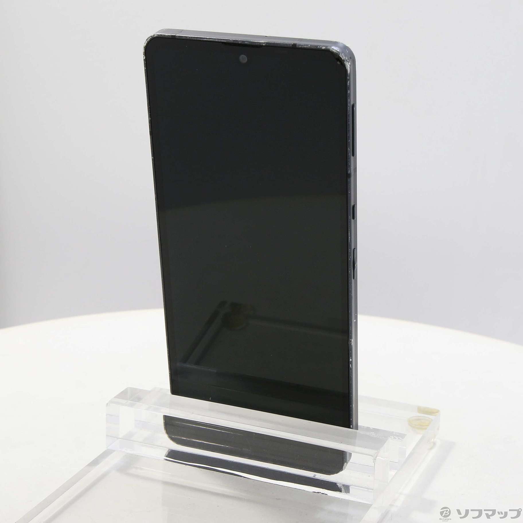 中古】AQUOS sense6 64GB ブラック SHG05 au SIMフリー [2133065952248