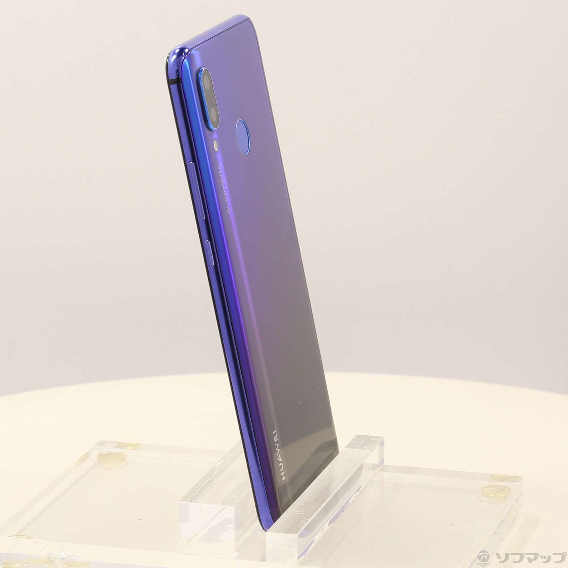 HUWEI NOVA3 アイリスパープル 未使用に近い 中古】HUAWEI nova3 128GB アイリスパープル NOVA3 SIMフリー