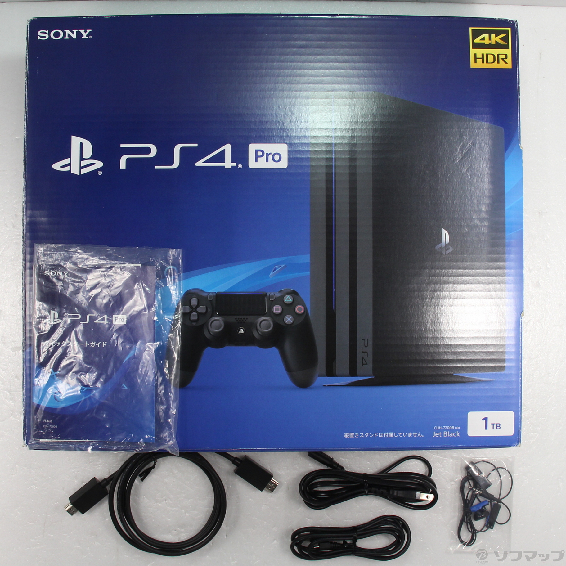 SONY - ［中古］PlayStation4 Pro CUH-7200BB01 1TB PlayStation 【中古】SONY プレイステーション4 Pro 1TB