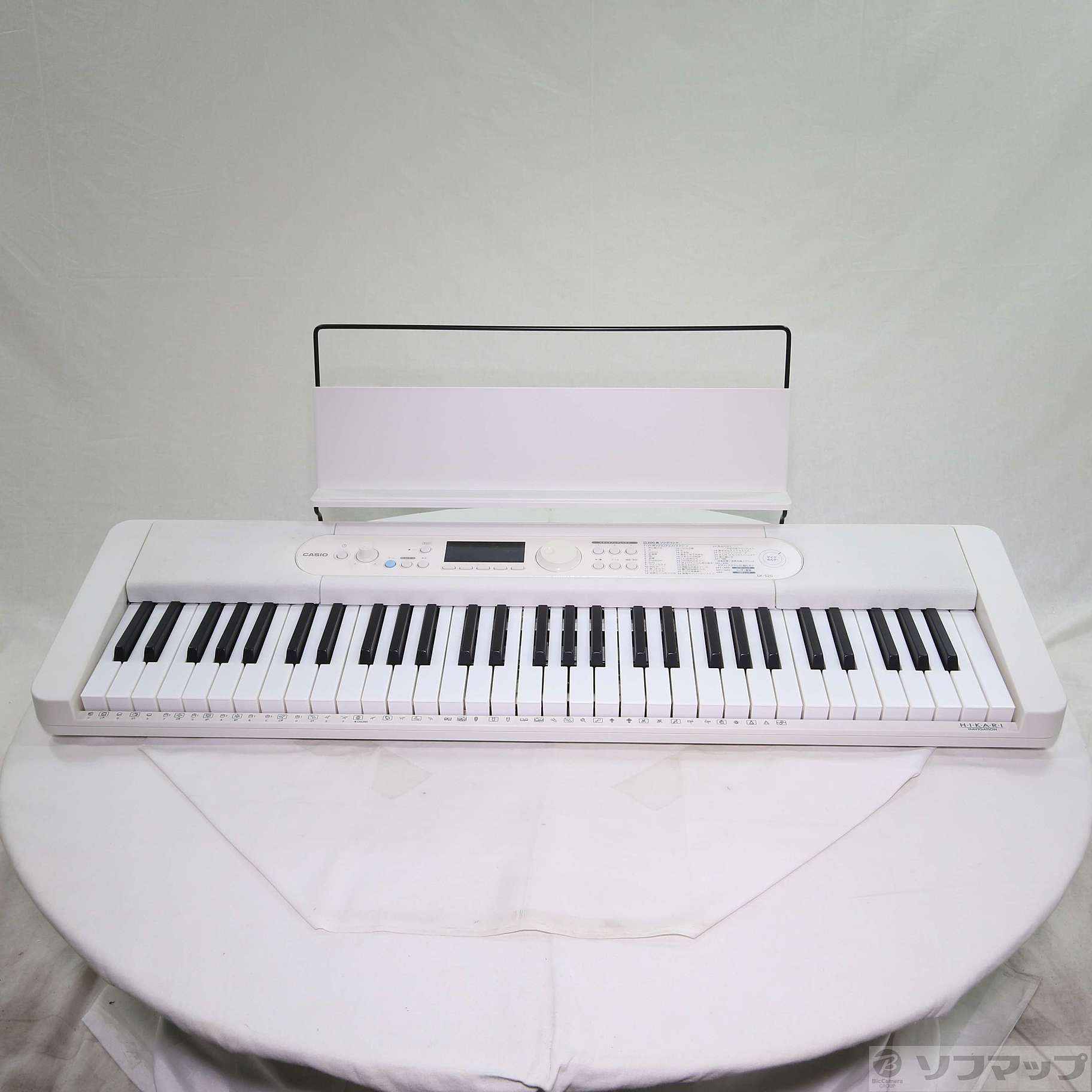中古】Casiotone 光ナビゲーションキーボード LK-520 [2133066056471