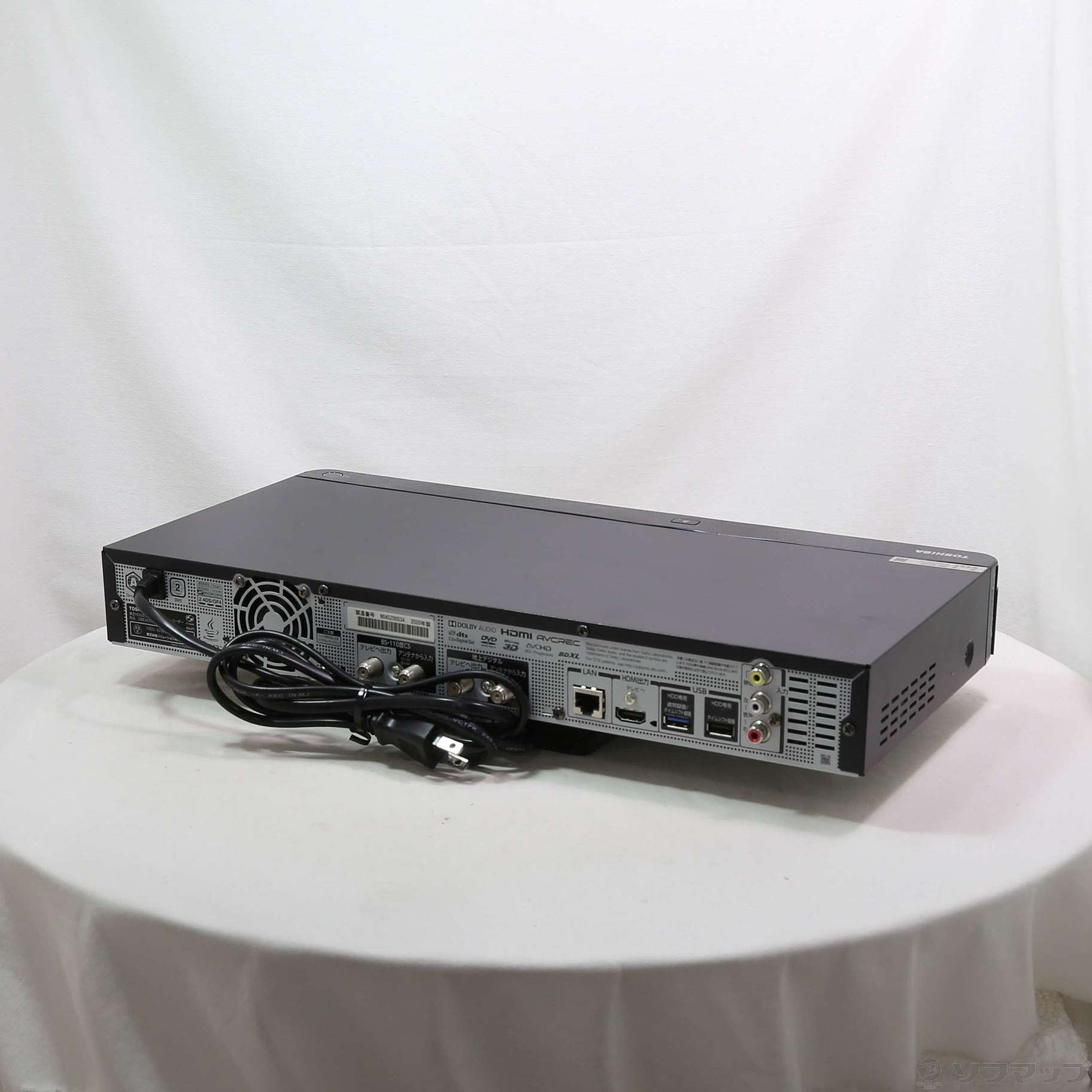 TOSHIBA REGZA ブルーレイレコーダー　DBR-M3009　ジャンク品 中古】〔中古品〕 ブルーレイレコーダー REGZA（レグザ） DBR-M3009