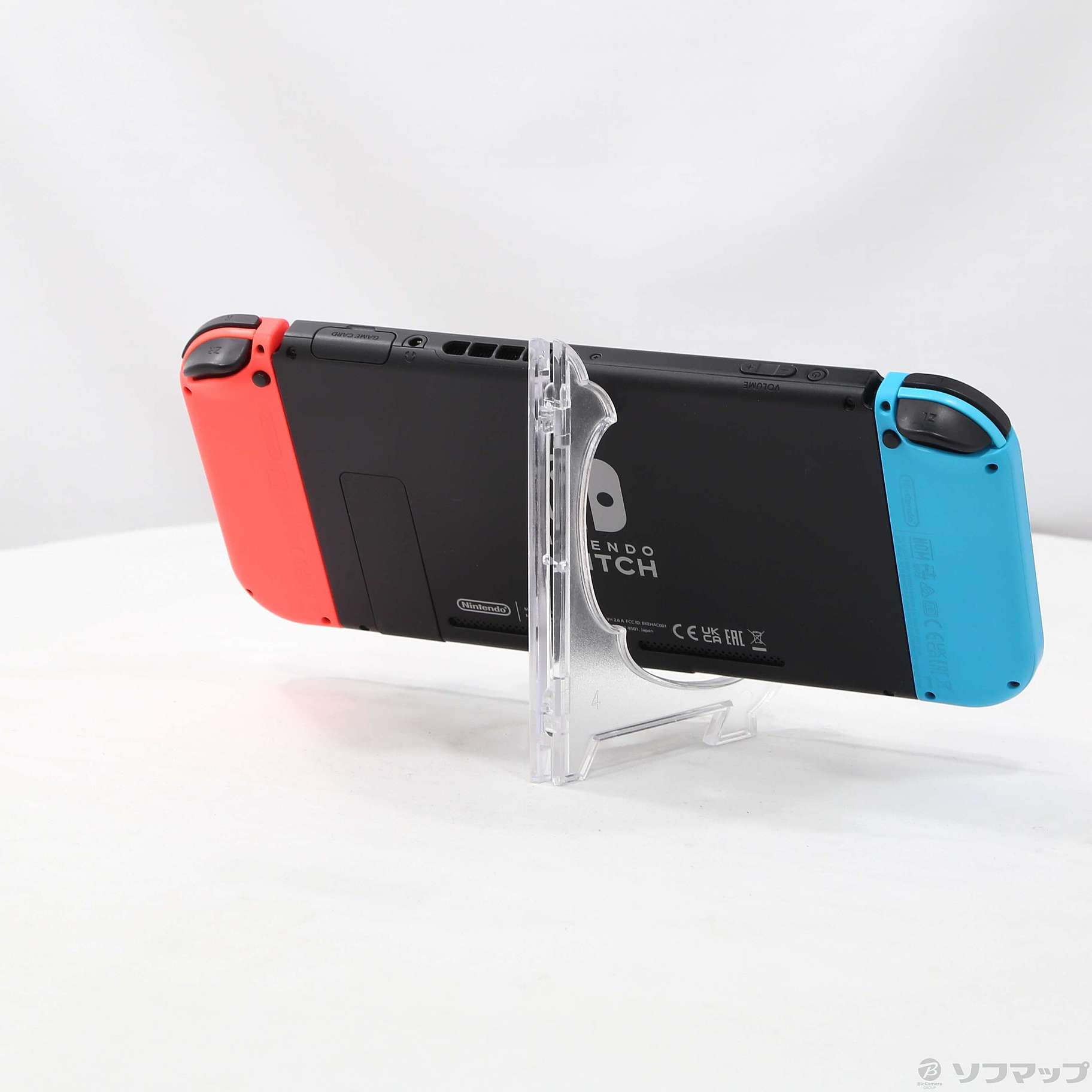 中古品〕 Nintendo Switch Joy-Con (L) ネオンブルー／ (R