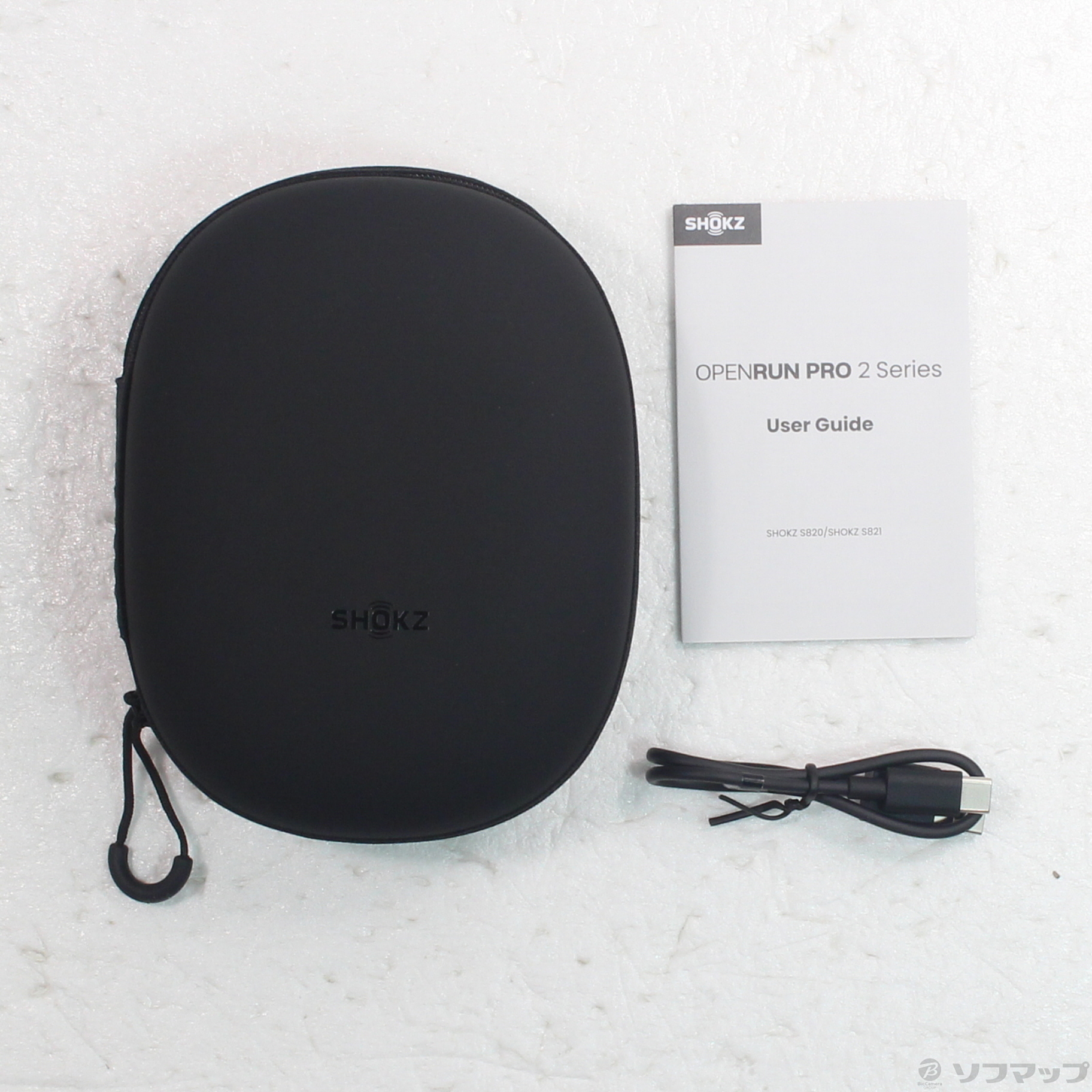 SHOKZ OPENRUN PRO2 ブラック SKZ-EP-POINT Shokz OpenRun Pro 2 骨伝導イヤホン Bluetooth ワイヤレス ショックス