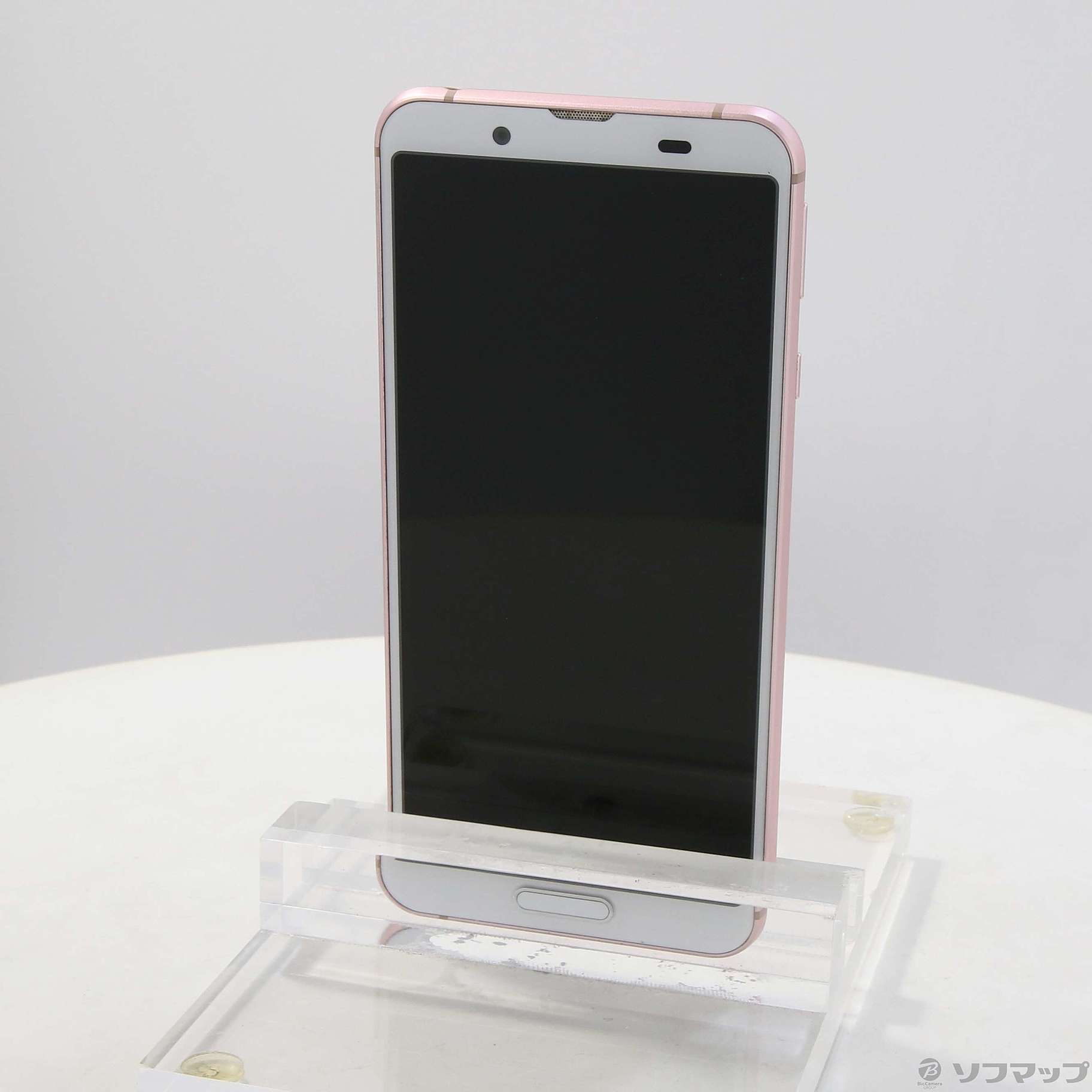 SHARP - 【SIMフリー/新品未使用】au AQUOS sense3 SHV45/ピンク AQUOS SHV45 sense3 ソフトピンク SIMフリー au 中古 スマホ