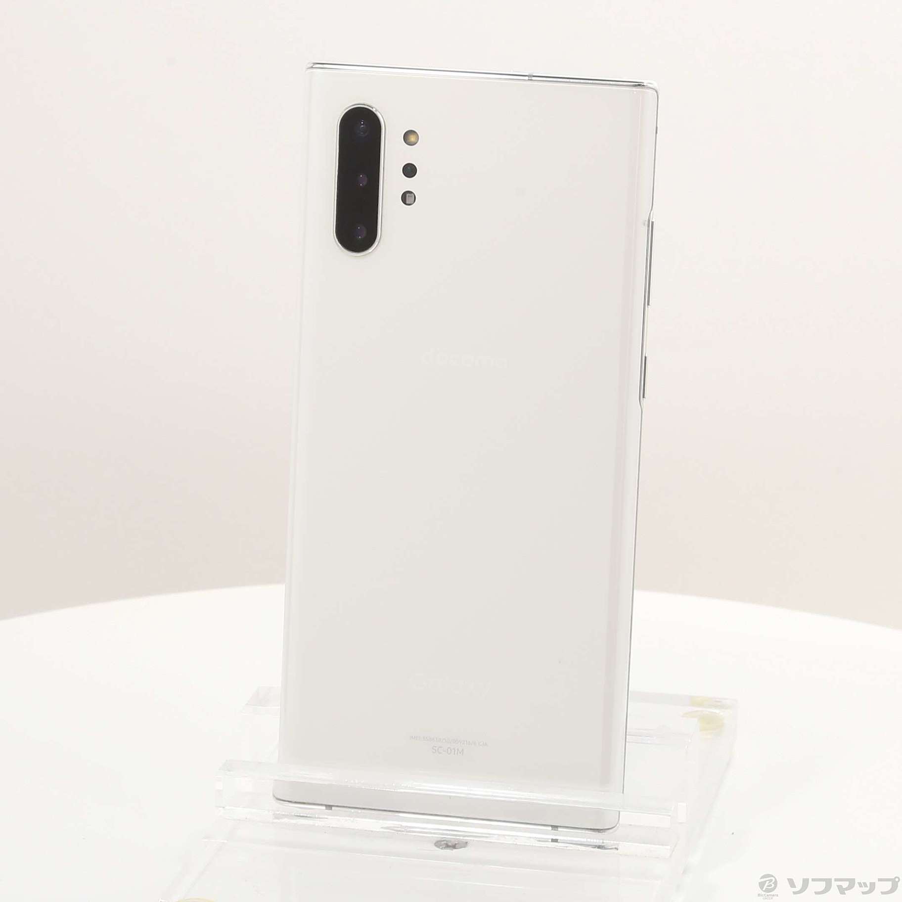 中古】Galaxy Note10+ 256GB オーラホワイト SC-01M docomoロック解除