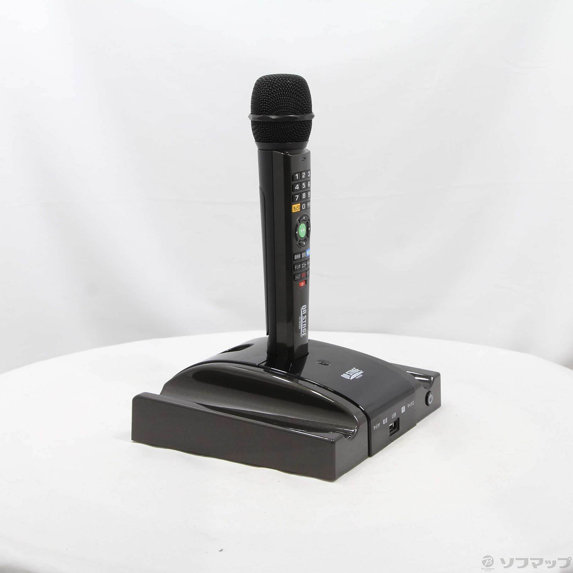パーソナルカラオケ オンステージ PK-NE02W 増設用マイク PK-ND01 楽天市場】お家カラオケ♪ オン・ステージ パーソナルカラオケ