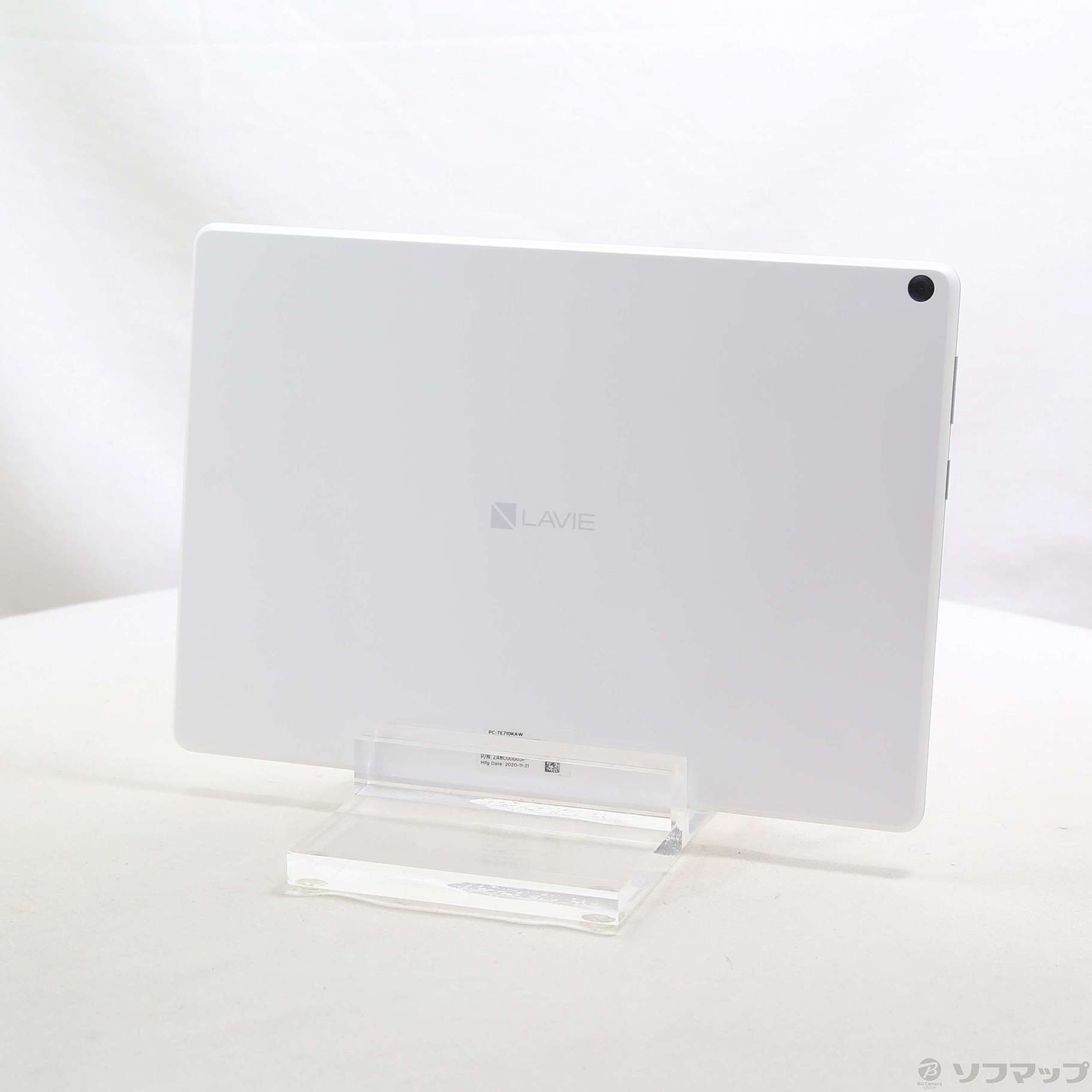 中古】LaVie Tab E TE710／KAW 64GB ホワイト PC-TE710KAW Wi-Fi 