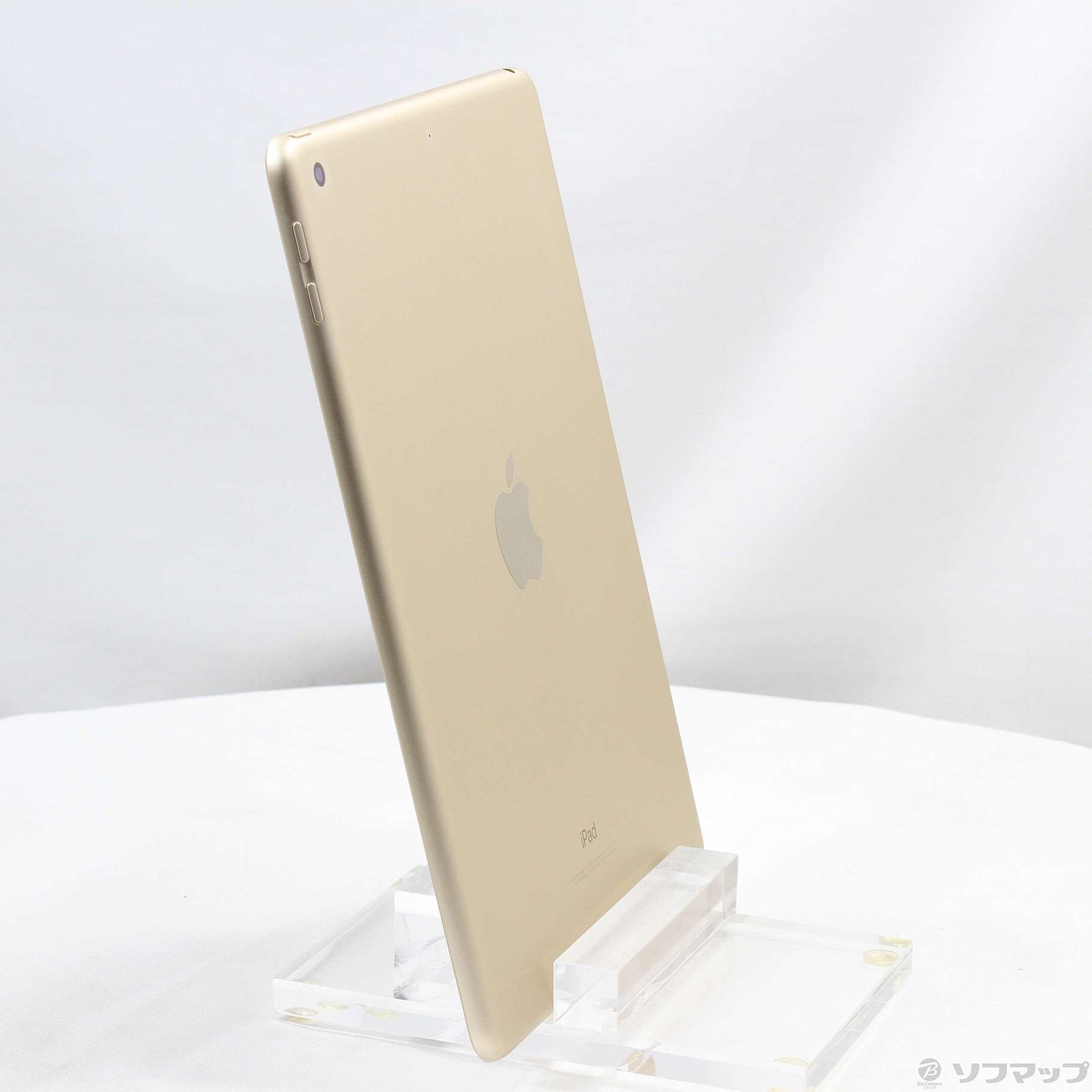 中古】iPad 第5世代 128GB ゴールド MPGW2J／A Wi-Fi ［9.7