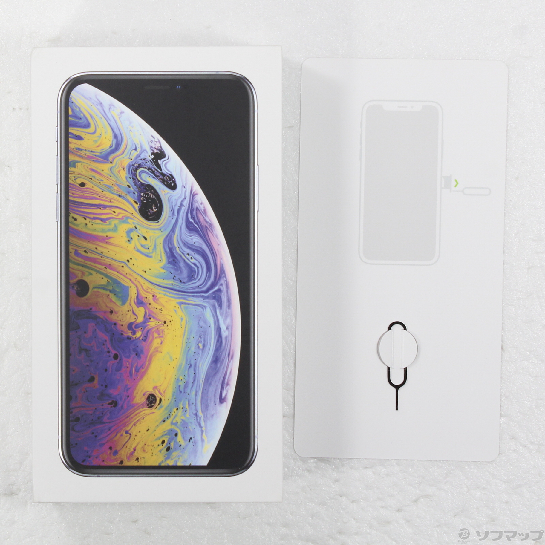 中古品〕 iPhoneXS 512GB シルバー MTE42J／A SIMフリー｜の通販