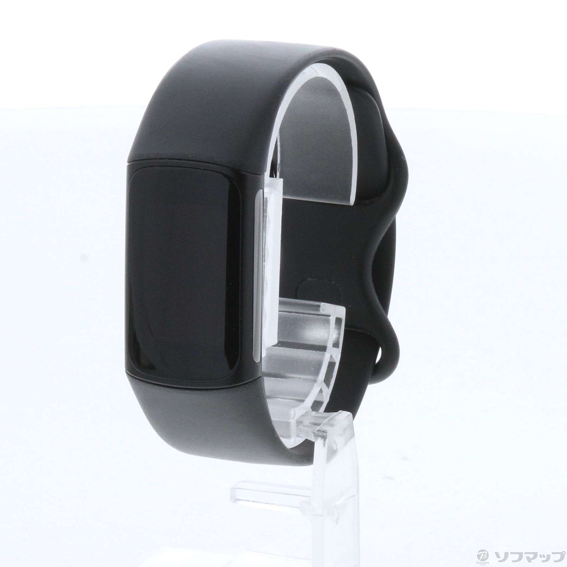 中古】Fitbit Charge 6 Obsidian／Black アルミニウム GA05183-AP 