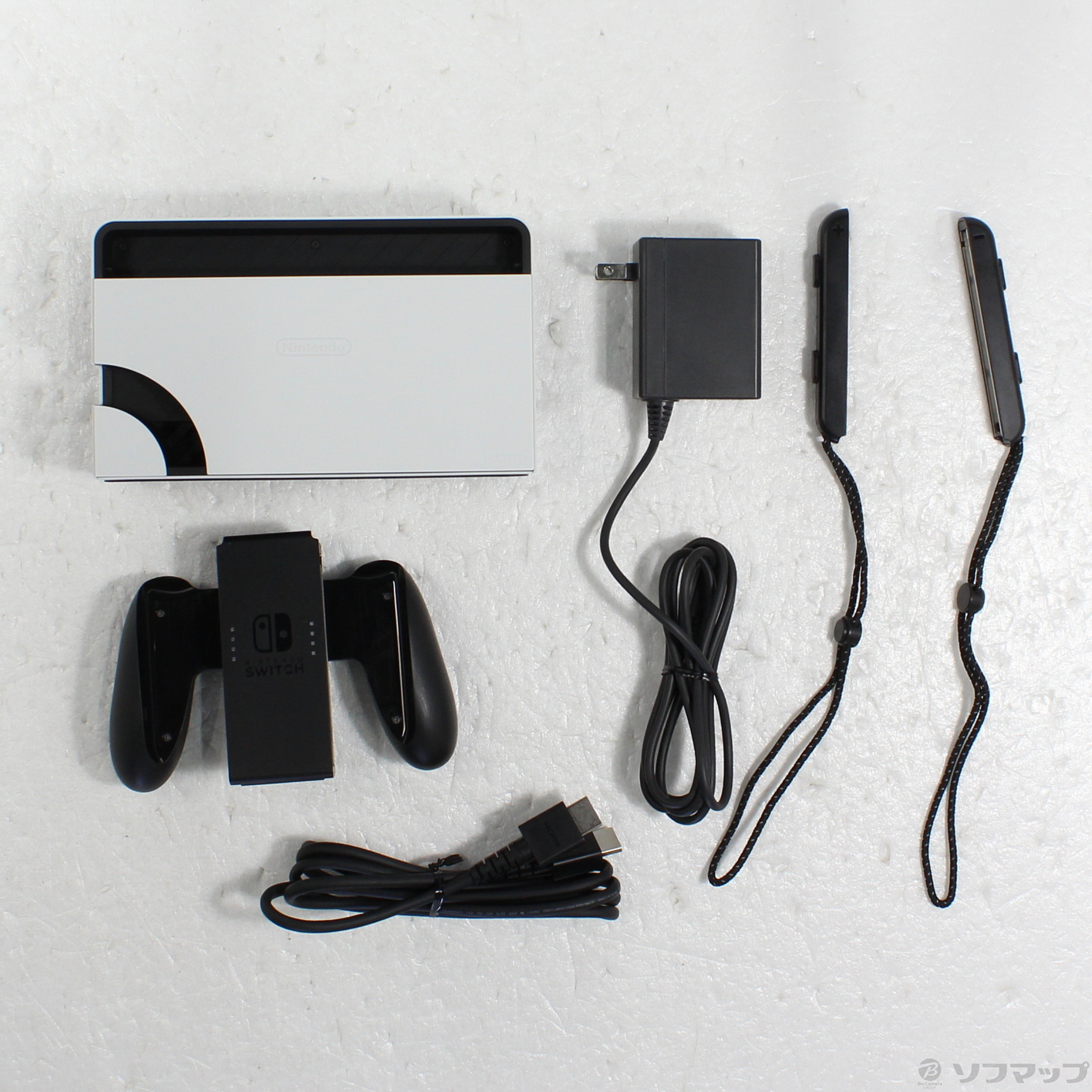 中古】Nintendo Switch 有機ELモデル Joy-Con(L)／(R) ホワイト