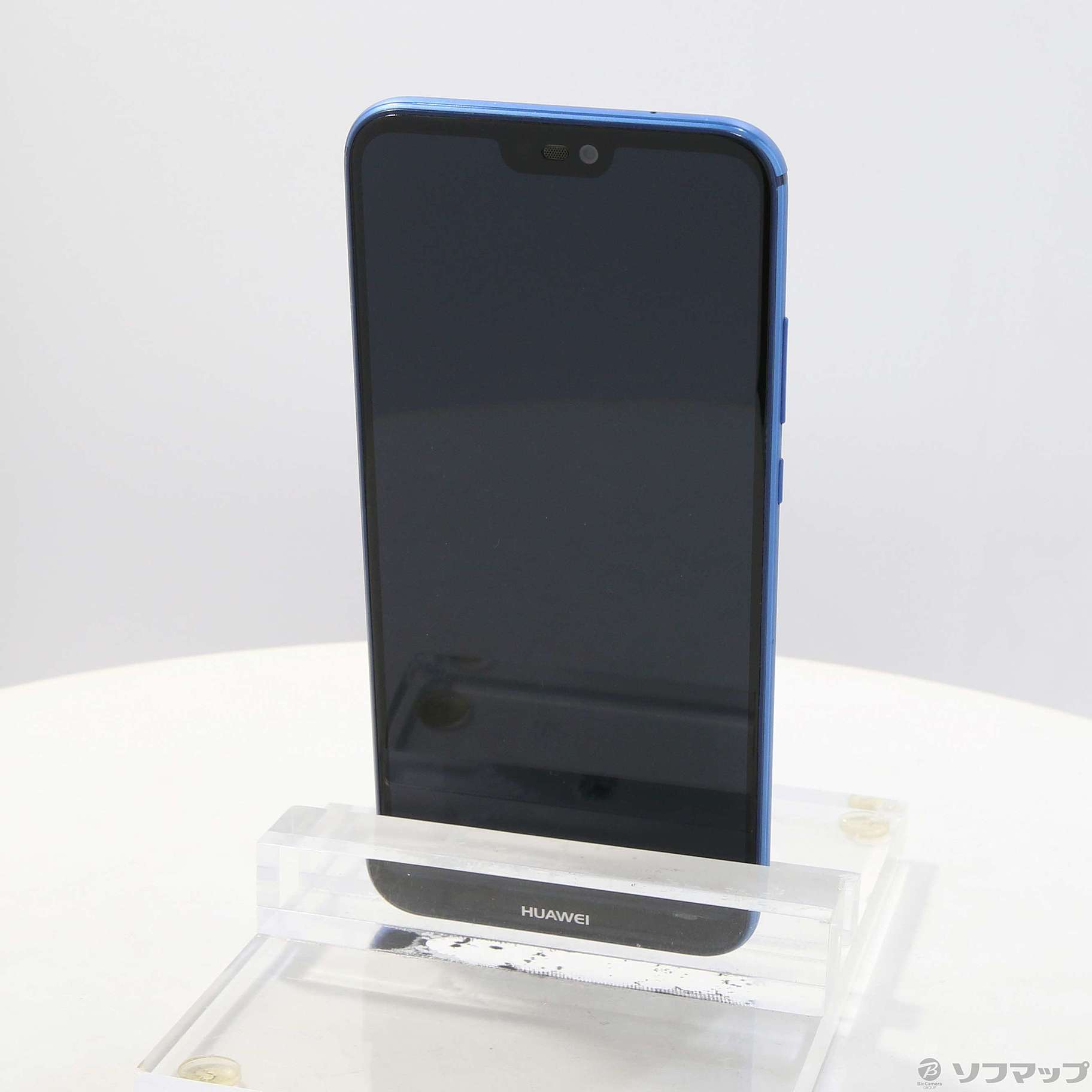 中古】HUAWEI P20 lite 64GB クラインブルー HWV32 auロック解除SIM