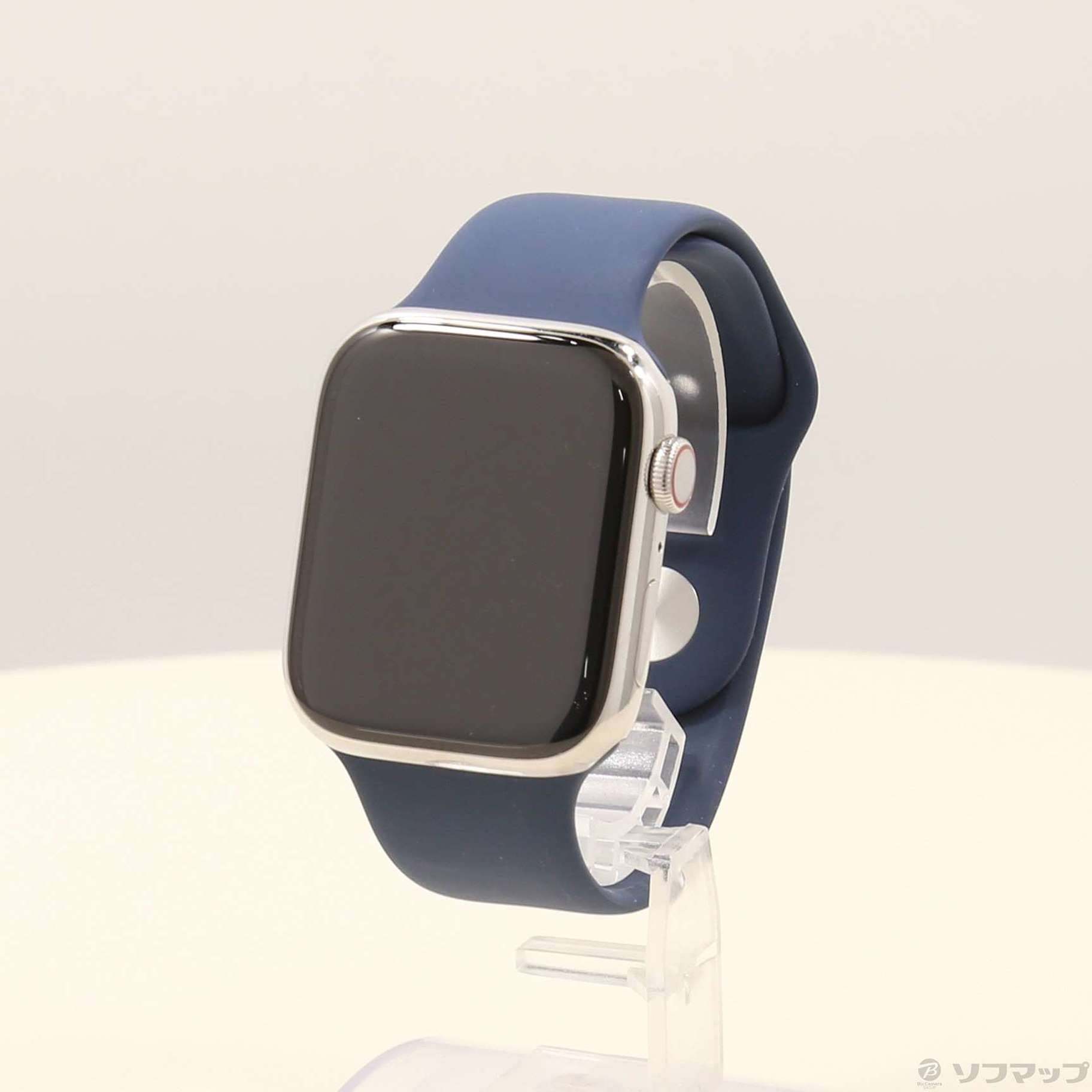 中古】Apple Watch Series 9 GPS + Cellular 45mm シルバーステンレス 