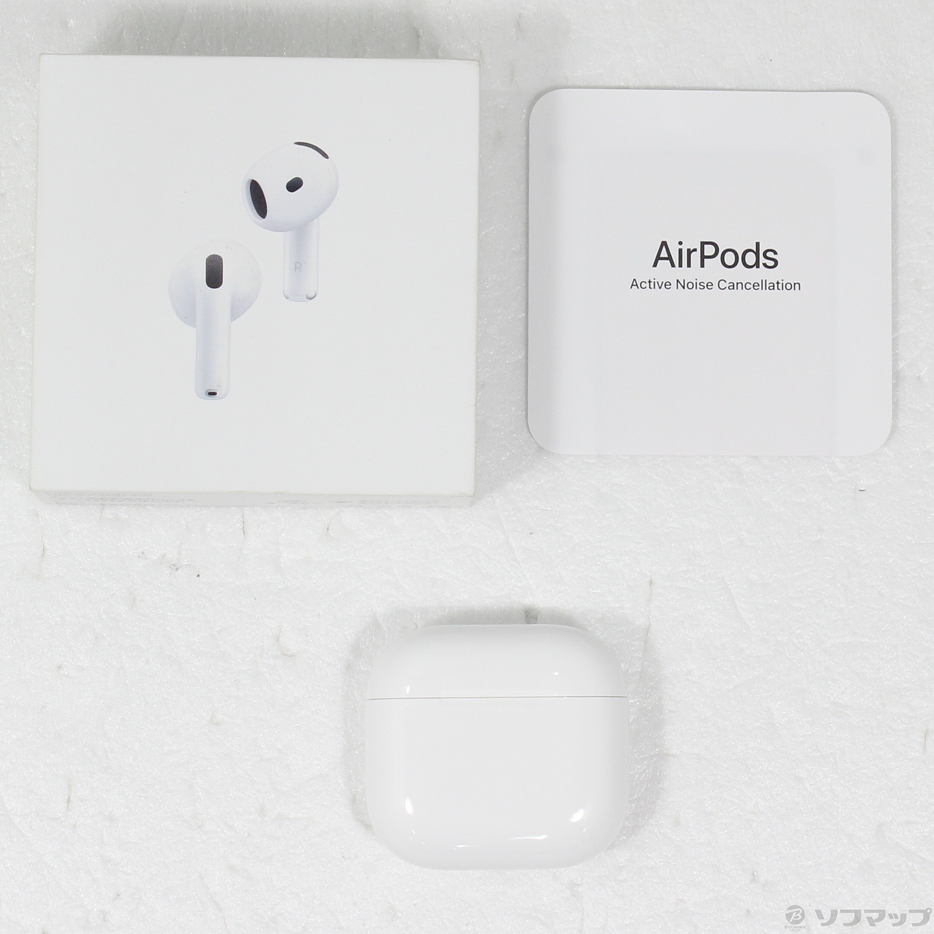 中古】AirPods 4 アクティブノイズキャンセリング搭載 MXP93J／A