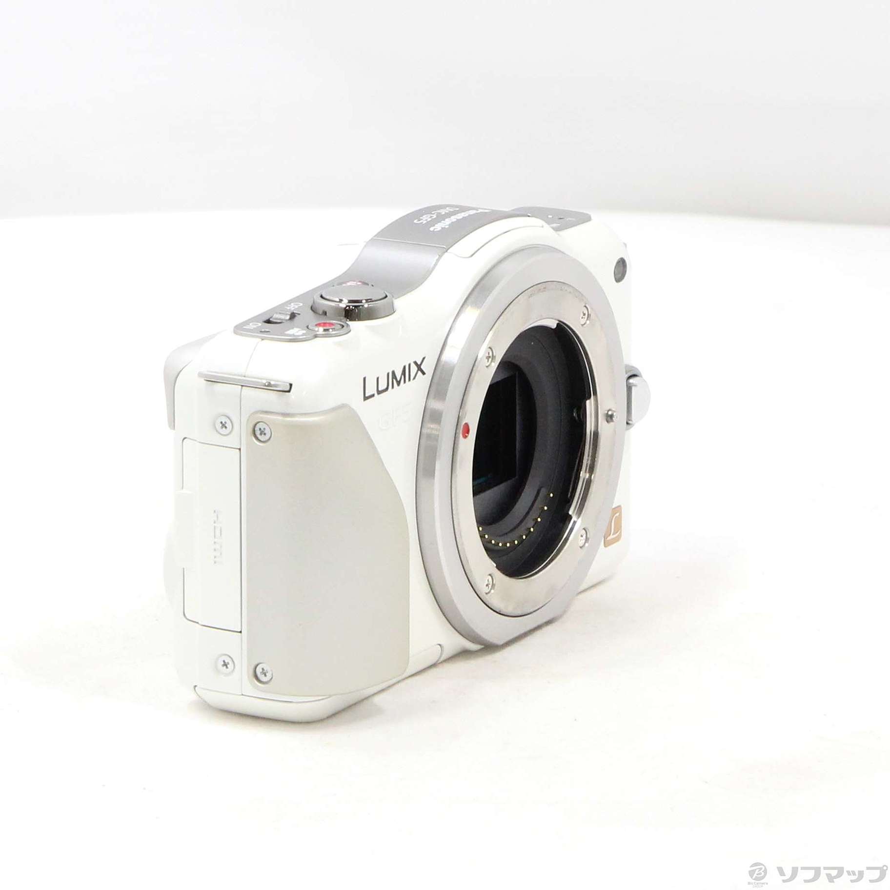 中古】LUMIX DMC-GF5 ボディ シェルホワイト [2133066414271