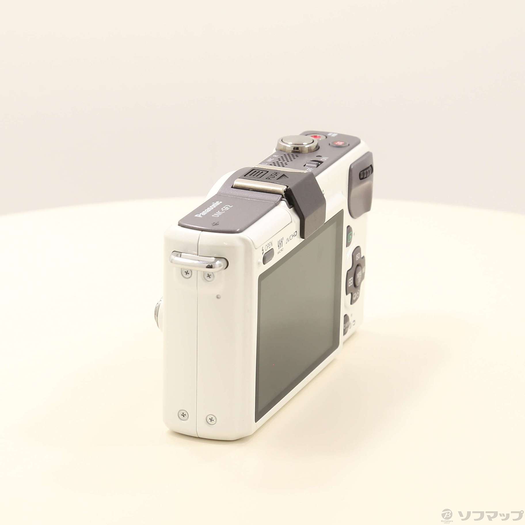 LUMIX ミラーレス一眼 DMC-GF2 ホワイト LUMIX 【中古】Panasonic パナソニック DMC-GF2 ホワイト + G