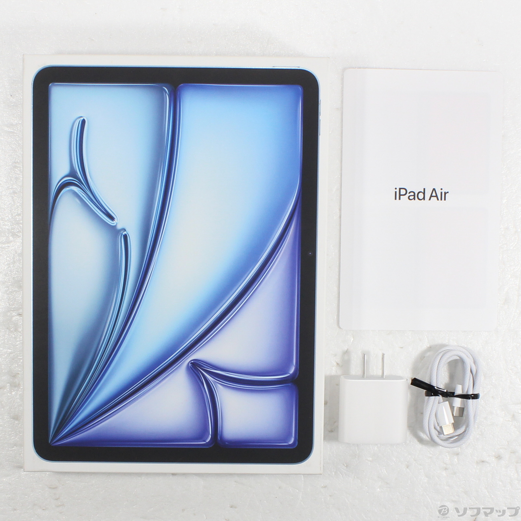 中古】iPad Air 11インチ(M3) 128GB ブルー MC9X4J／A Wi-Fi
