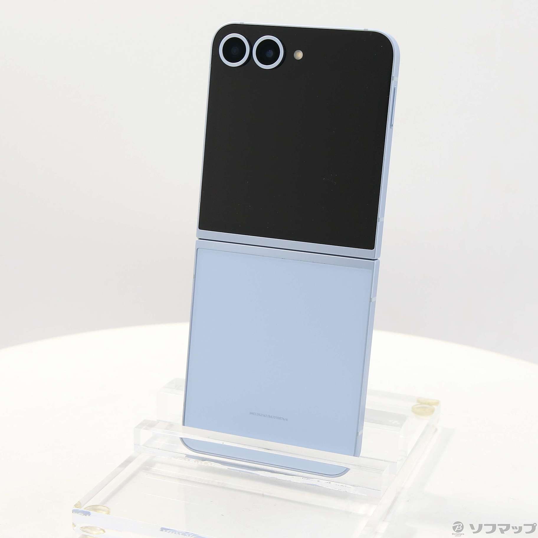 中古】Galaxy Z Flip6 256GB ブルー SM-F741QLBASJP SIMフリー