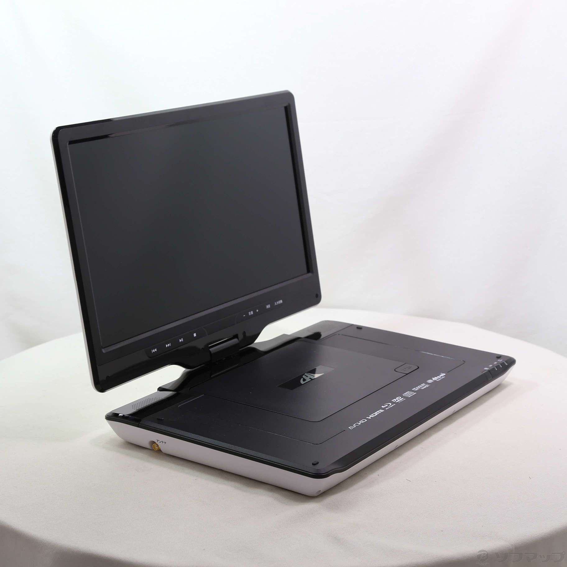 ポータブル Blu-ray/DVDプレーヤー APBD-F1330HW 中古】〔中古品〕 APBD-F1330HW ポータブルブルーレイプレーヤー