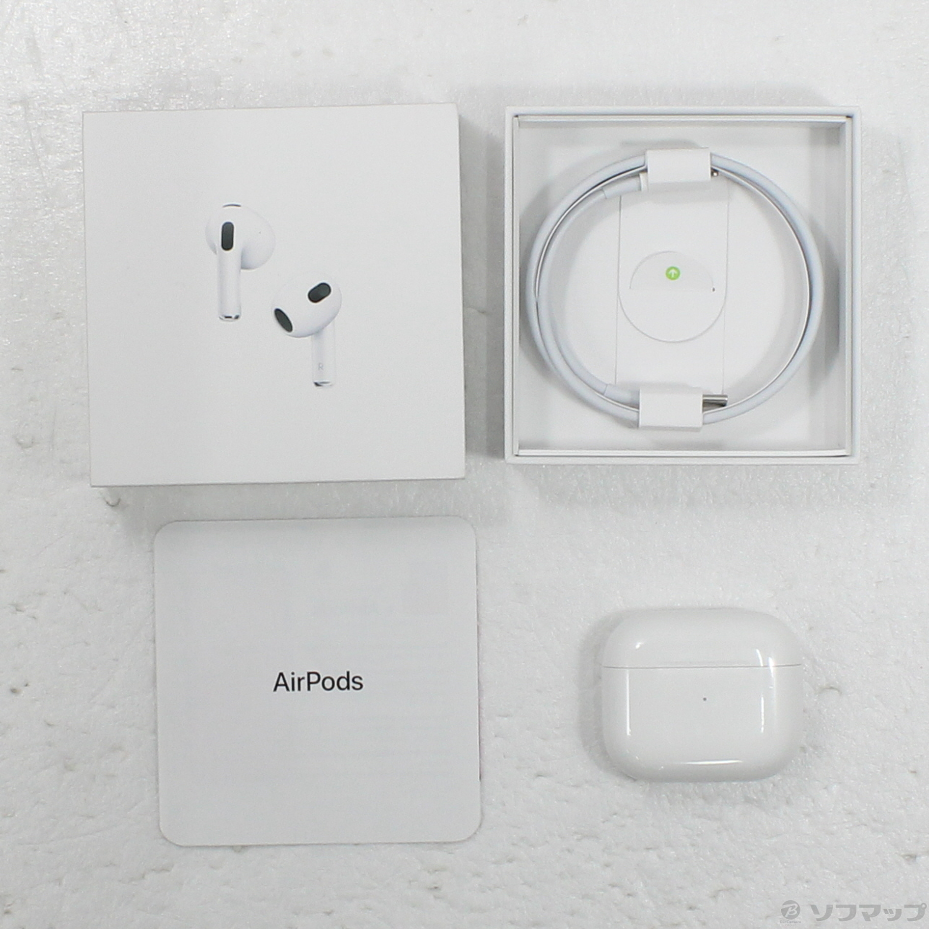 中古】AirPods 第3世代 MME73J／A [2133066470970] - リコレ