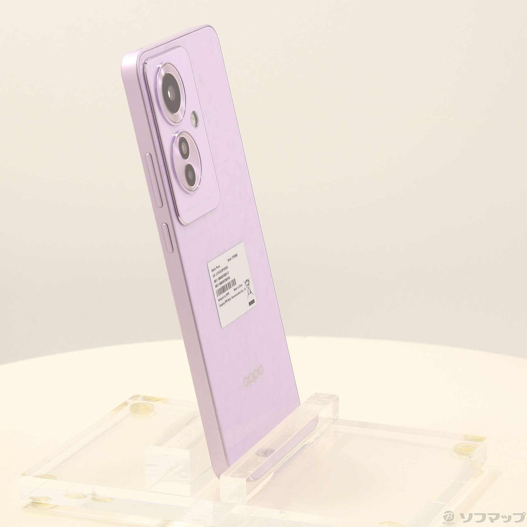 中古】OPPO Reno11 A 128GB コーラルパープル CPH2603 SIMフリー