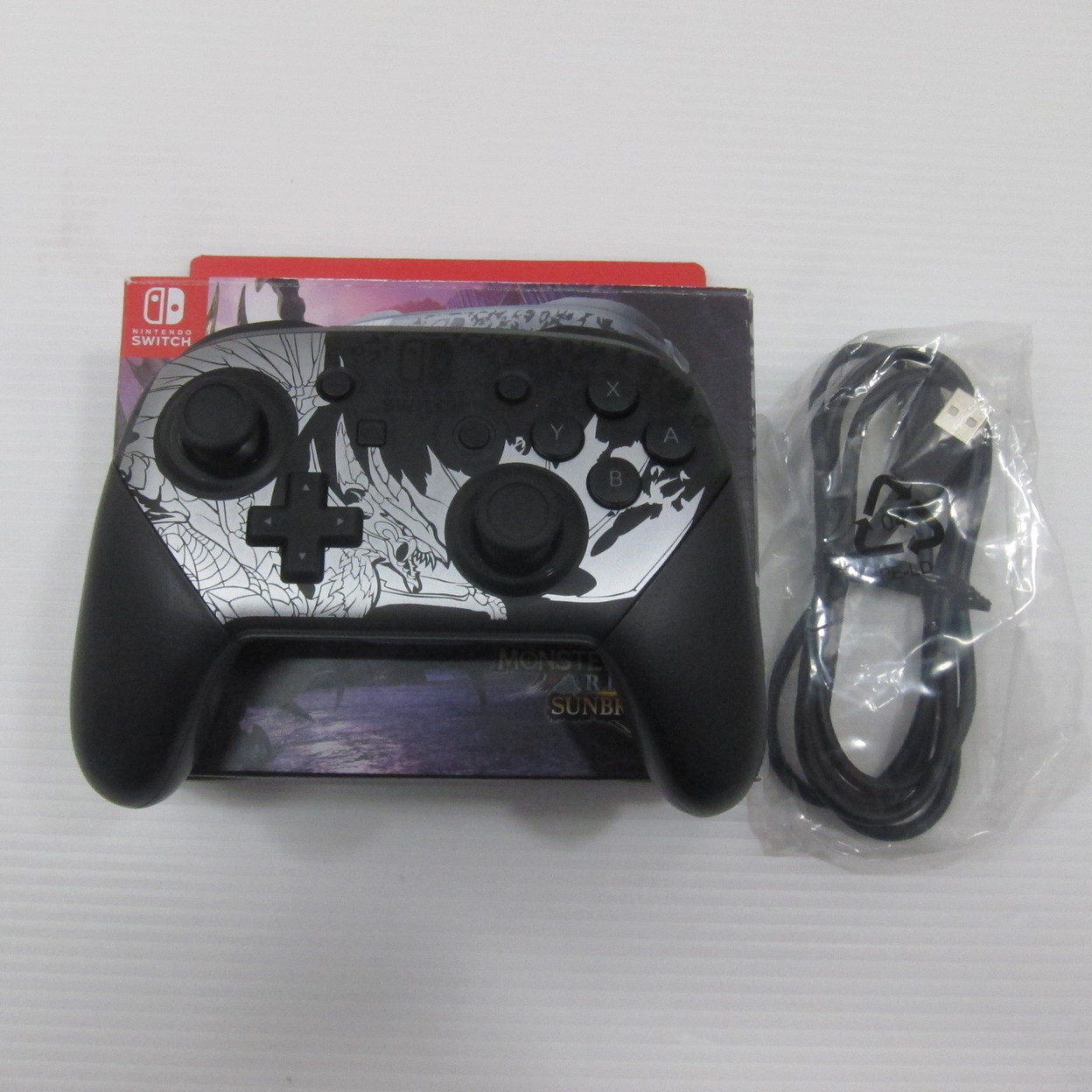 中古】Nintendo Switch Proコントローラー モンスターハンターライズ