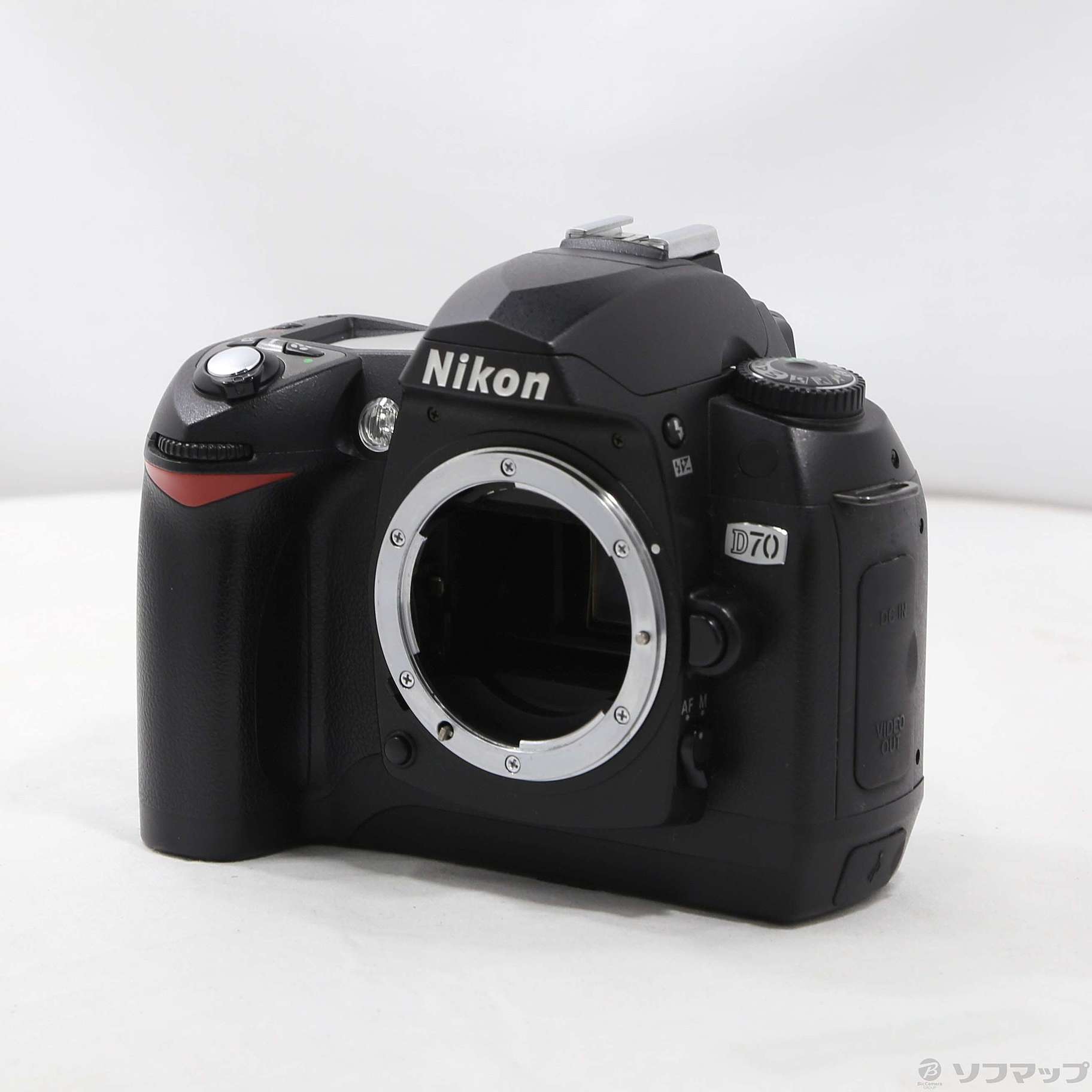 Nikon◇デジタル一眼レフカメラ/デジカメ/D70レンズキット/黒物家電