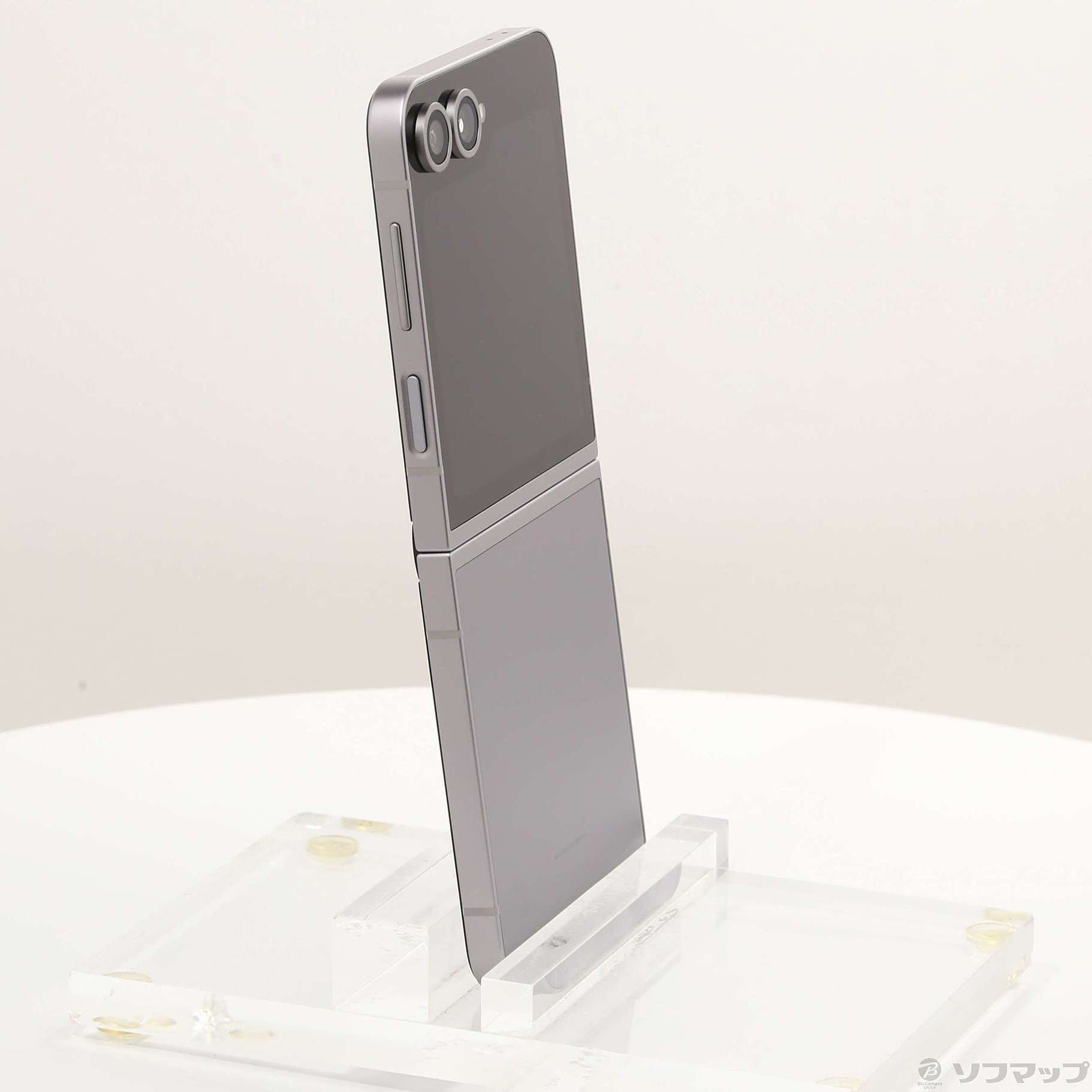 中古品〕 Galaxy Z Flip6 256GB シルバーシャドウ SM-F741QZSESJP SIM