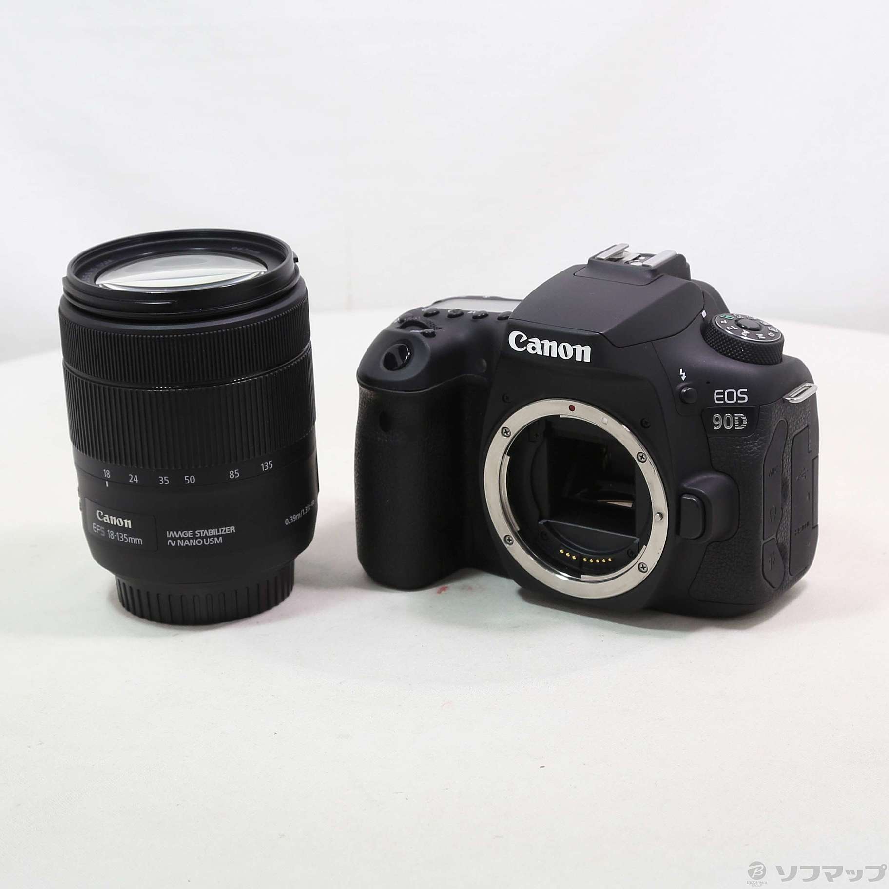 中古】EOS 90D EF-S18-135 IS USM レンズキット [2133066558296 