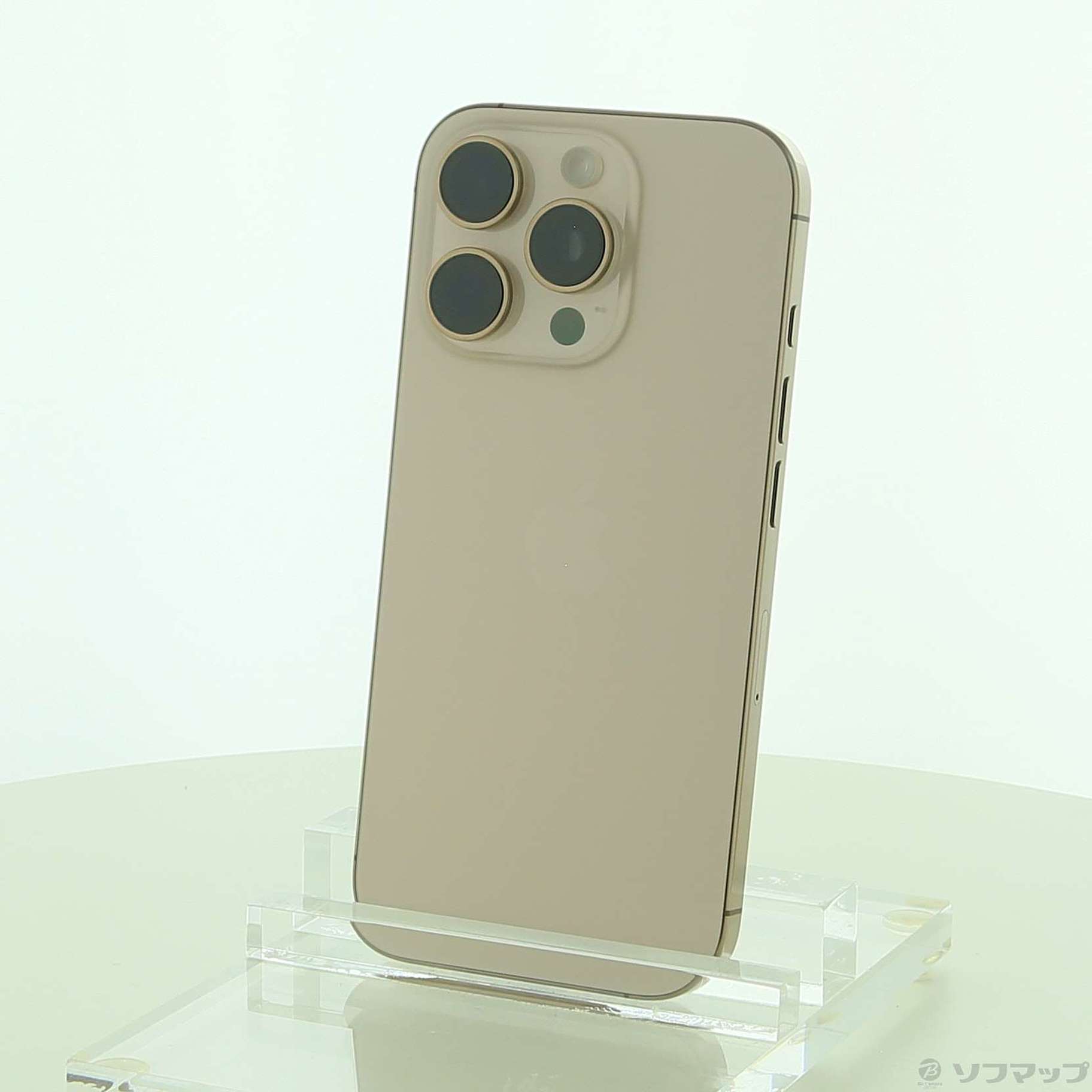 新品同様 iPhone 16Pro 256Gb デザート国内版SIMフリー iPhone 16 Pro 256GB SIMフリー [デザートチタニウム] 中古(白