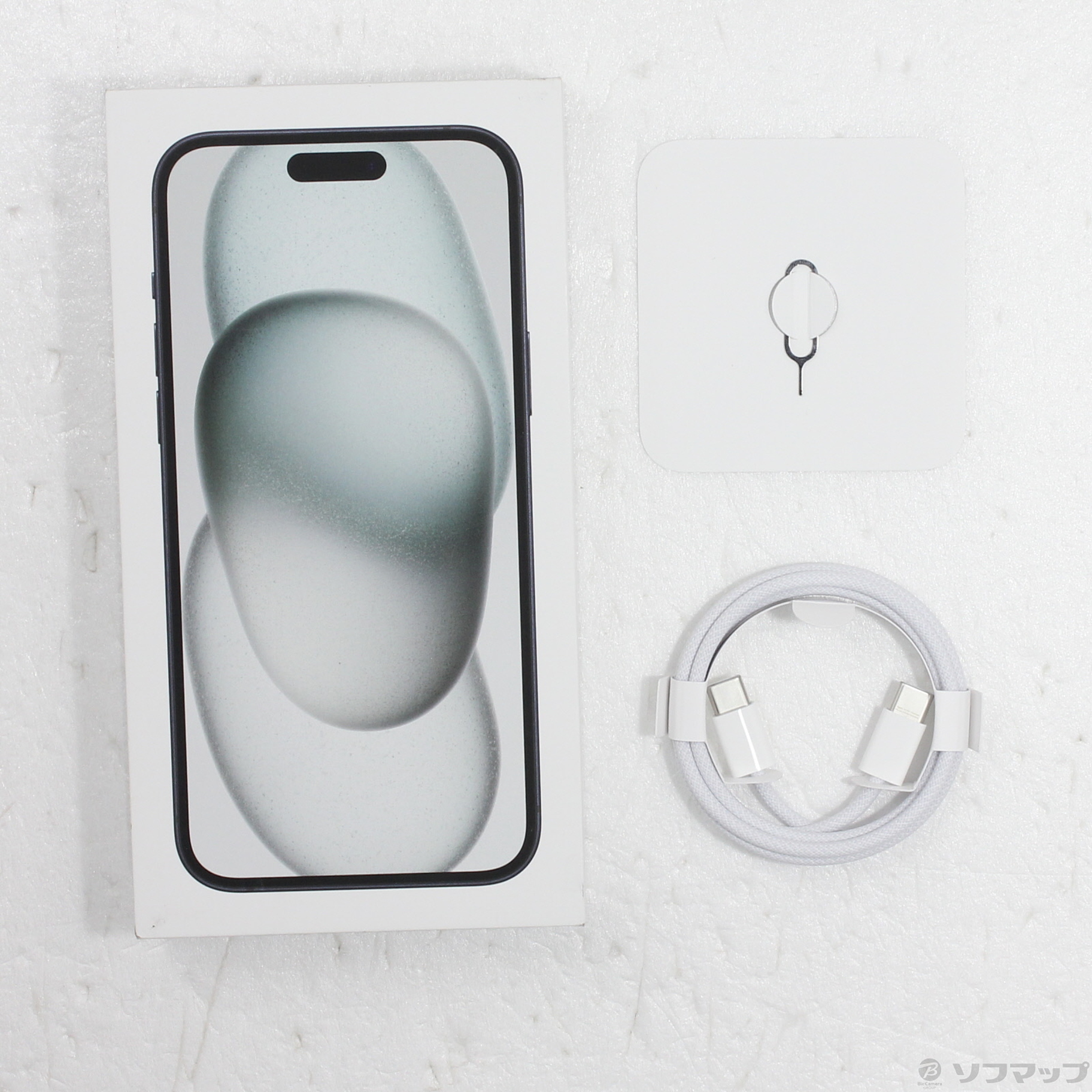 ★電池100％★ iPhone15 Plus 128GB SIMフリー 展示品 refurb-iphone-15-plus-green-