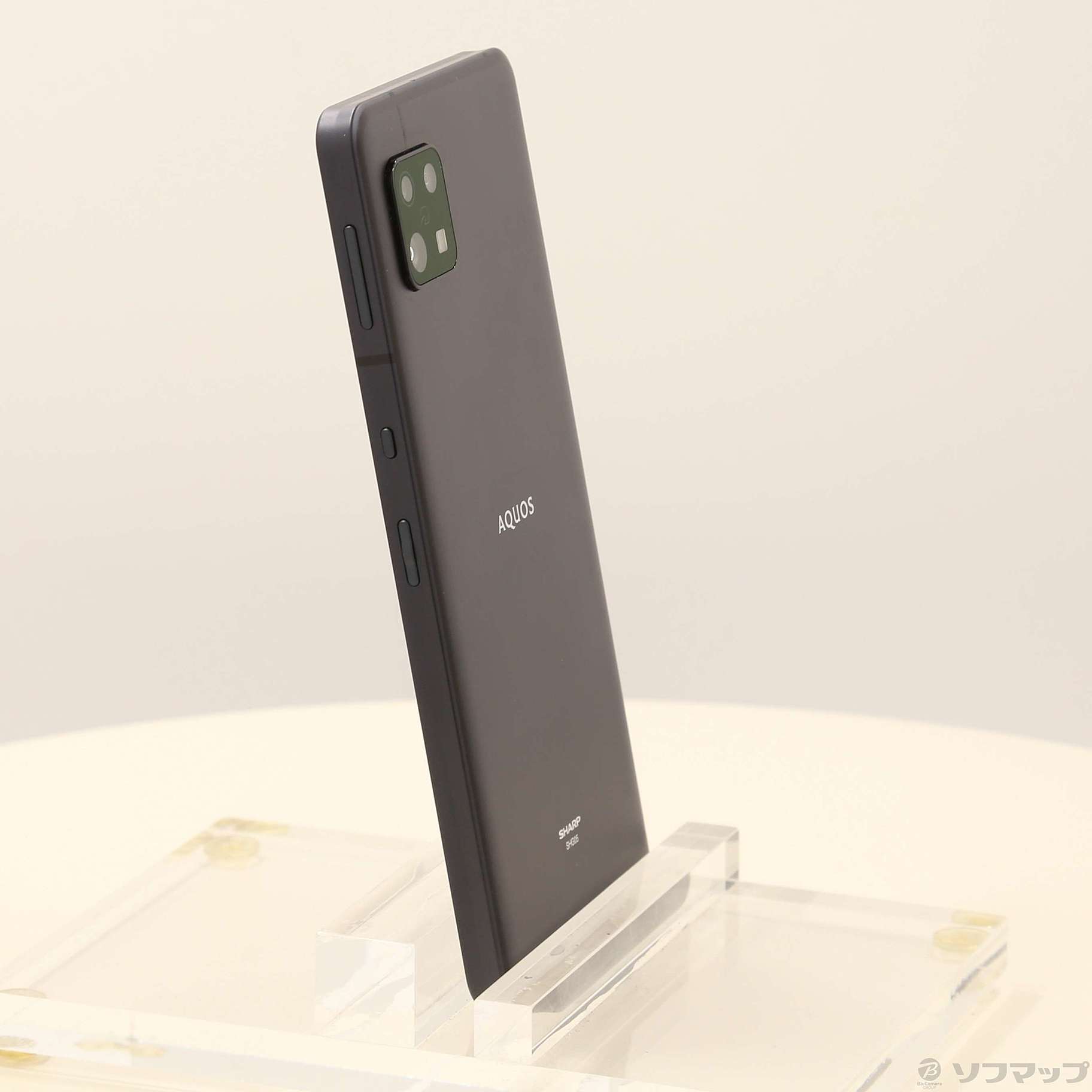 中古】AQUOS sense6 64GB ブラック SHG05 au SIMフリー [2133066615593