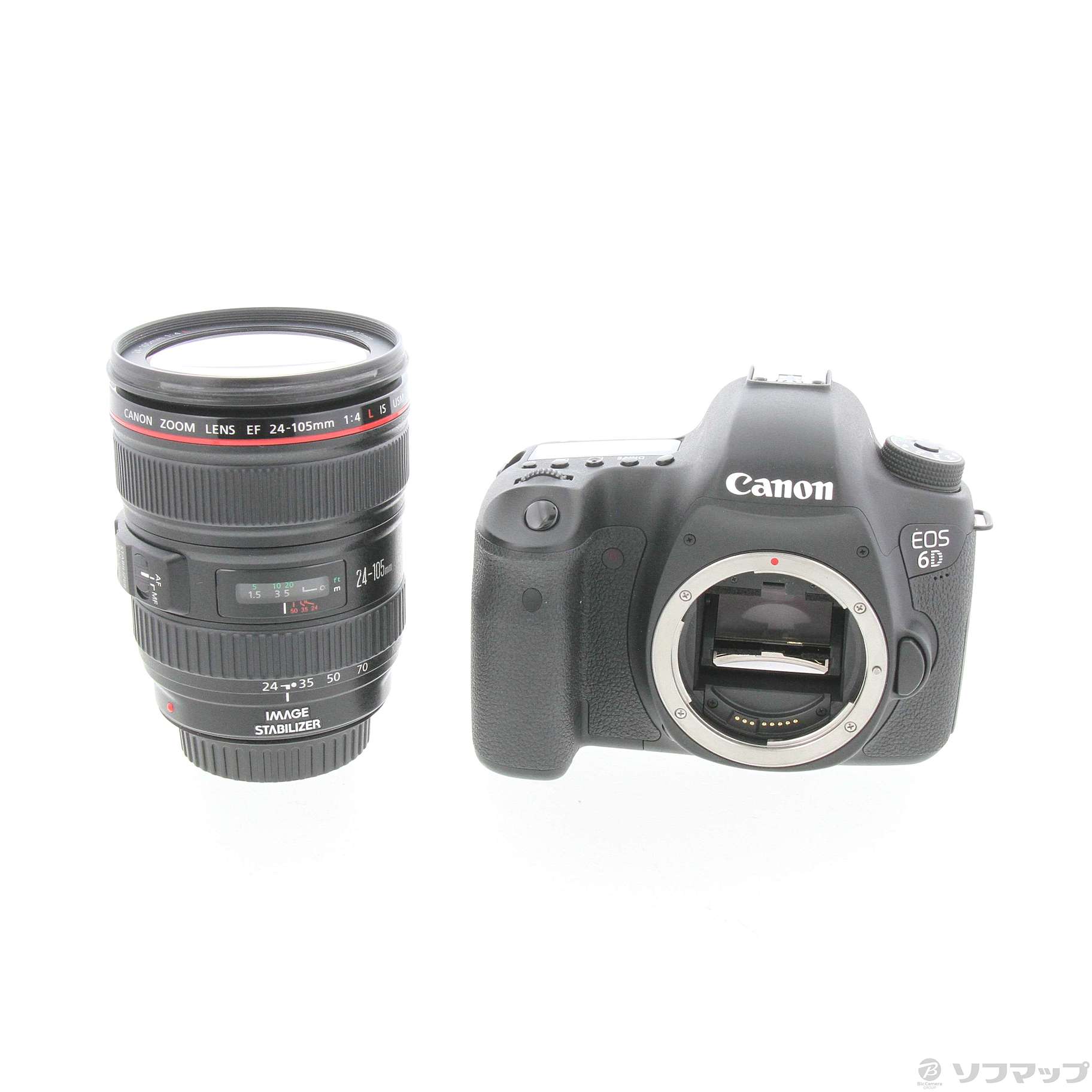中古】EOS 6D EF24-105L IS USM レンズキット [2133066619652