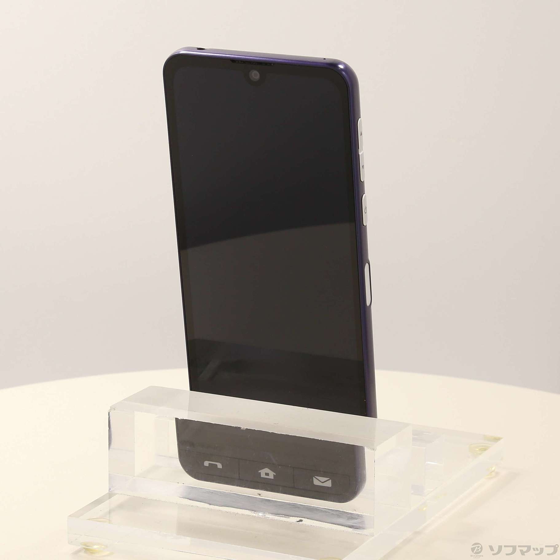 中古】BASIO active 64GB ネイビー SHG09 au SIMフリー [2133066657005