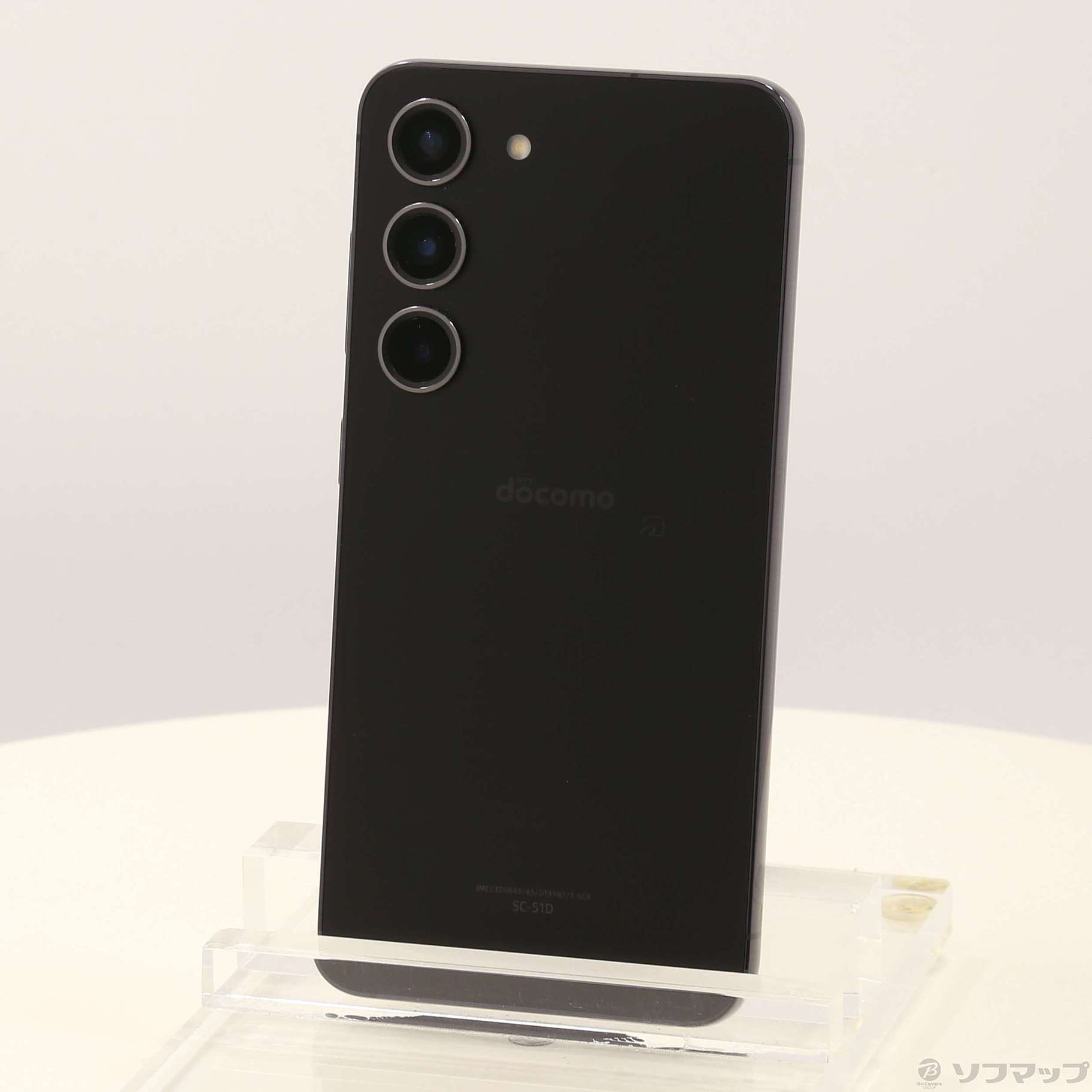 中古】Galaxy S23 256GB ファントムブラック SC-51D docomo SIMフリー