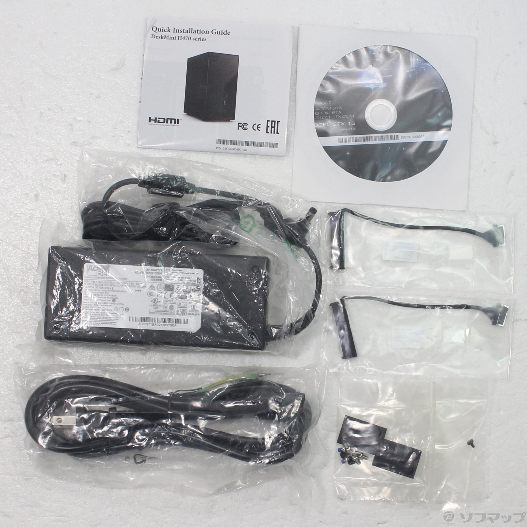 中古】ASRock DeskMini H470／B／BB／BOX／JP [2133066670172