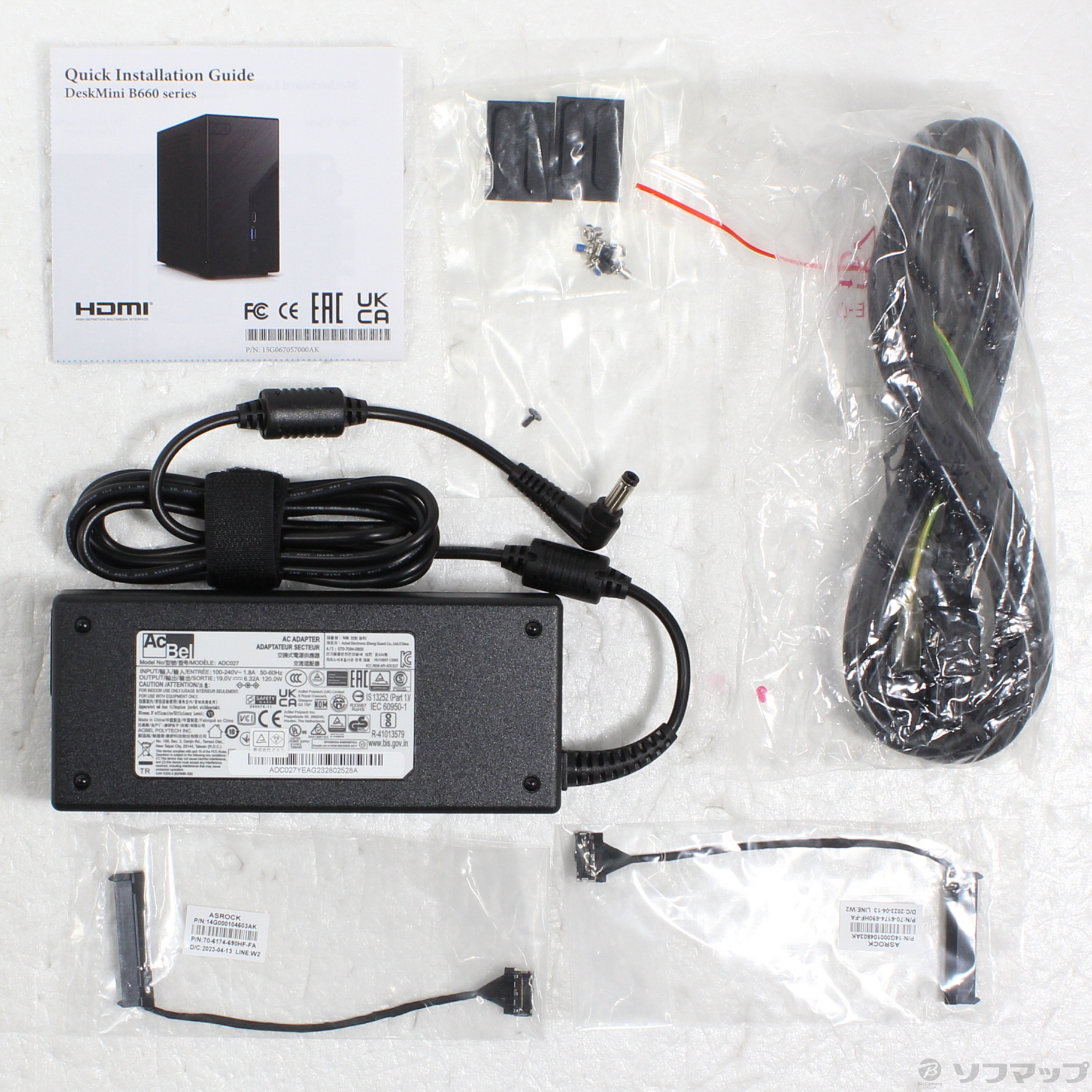 中古】ASRock DeskMini B660／B／BB／BOX／JP for SI [2133066670462