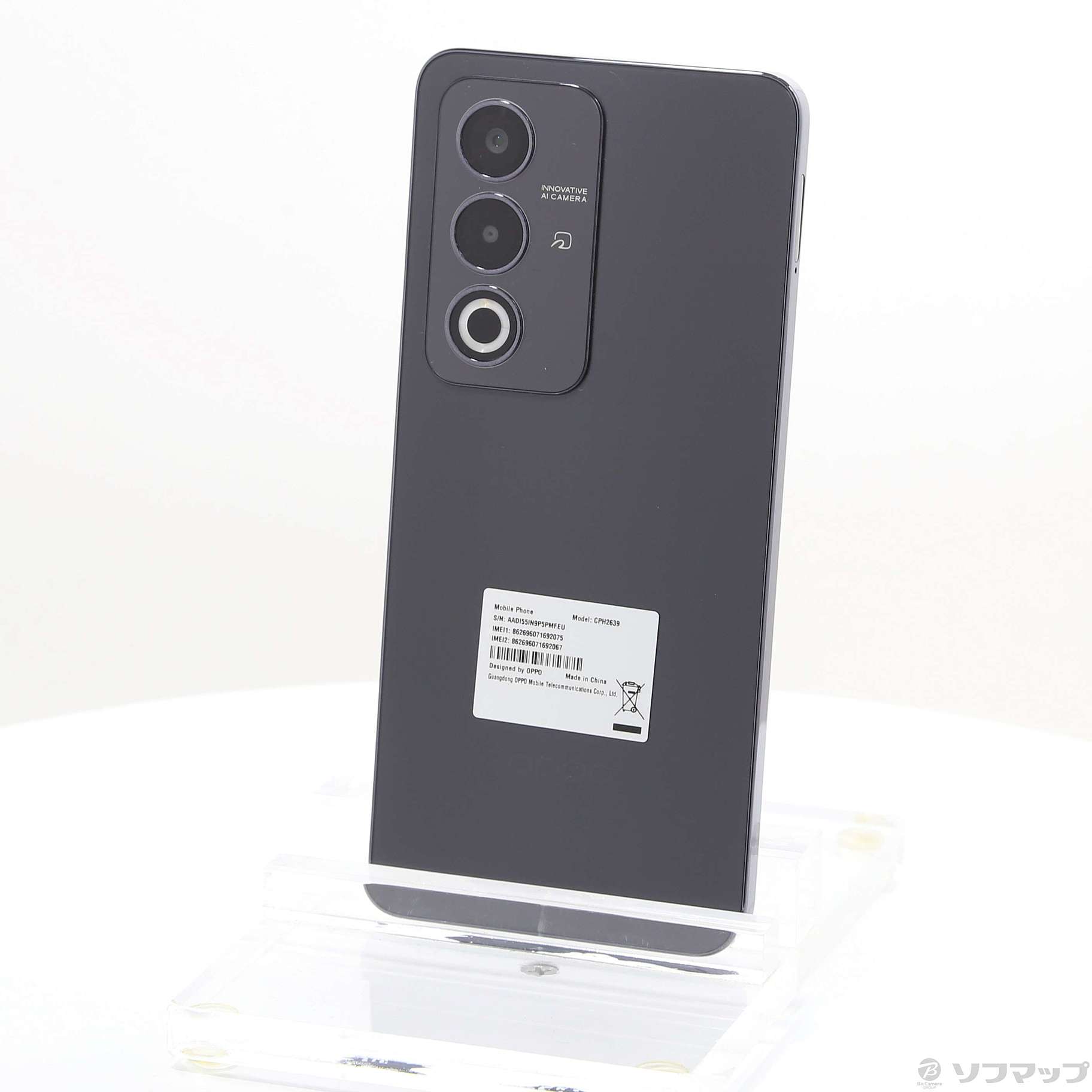 OPPO A3 5G CPH2639 4GB 128GB ブラック 【公式通販】