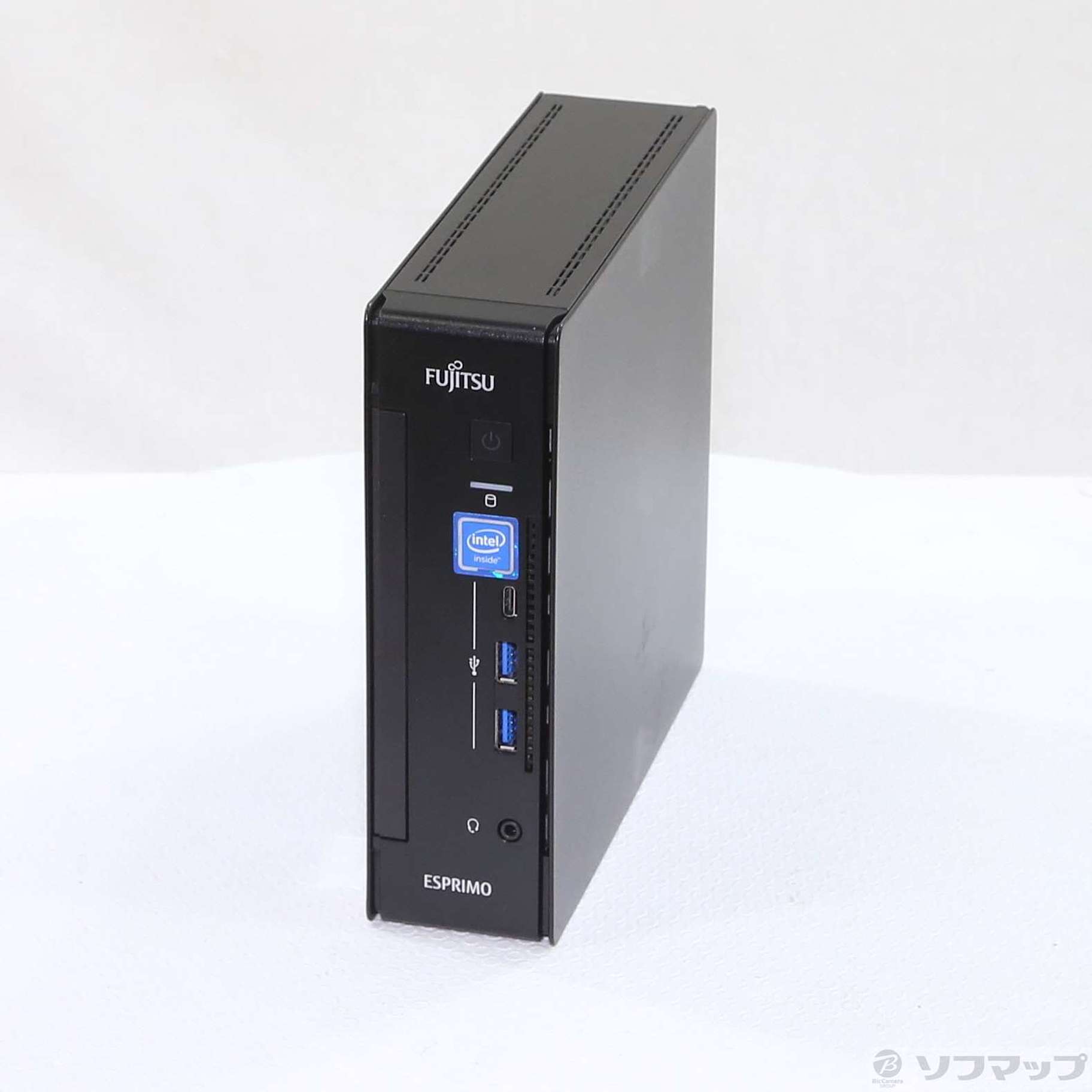 中古】ESPRIMO WD1／E2 FMVWE2D1 サテンブラック 〔Windows 10