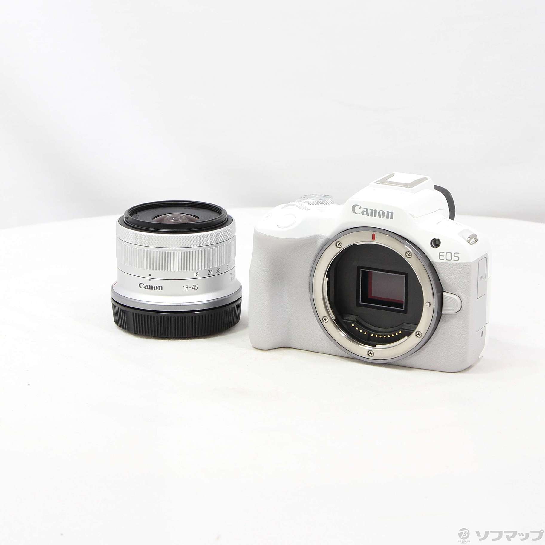 CANON EOS R50 RF-S18-45 IS STM レンズキット [ホワイト]