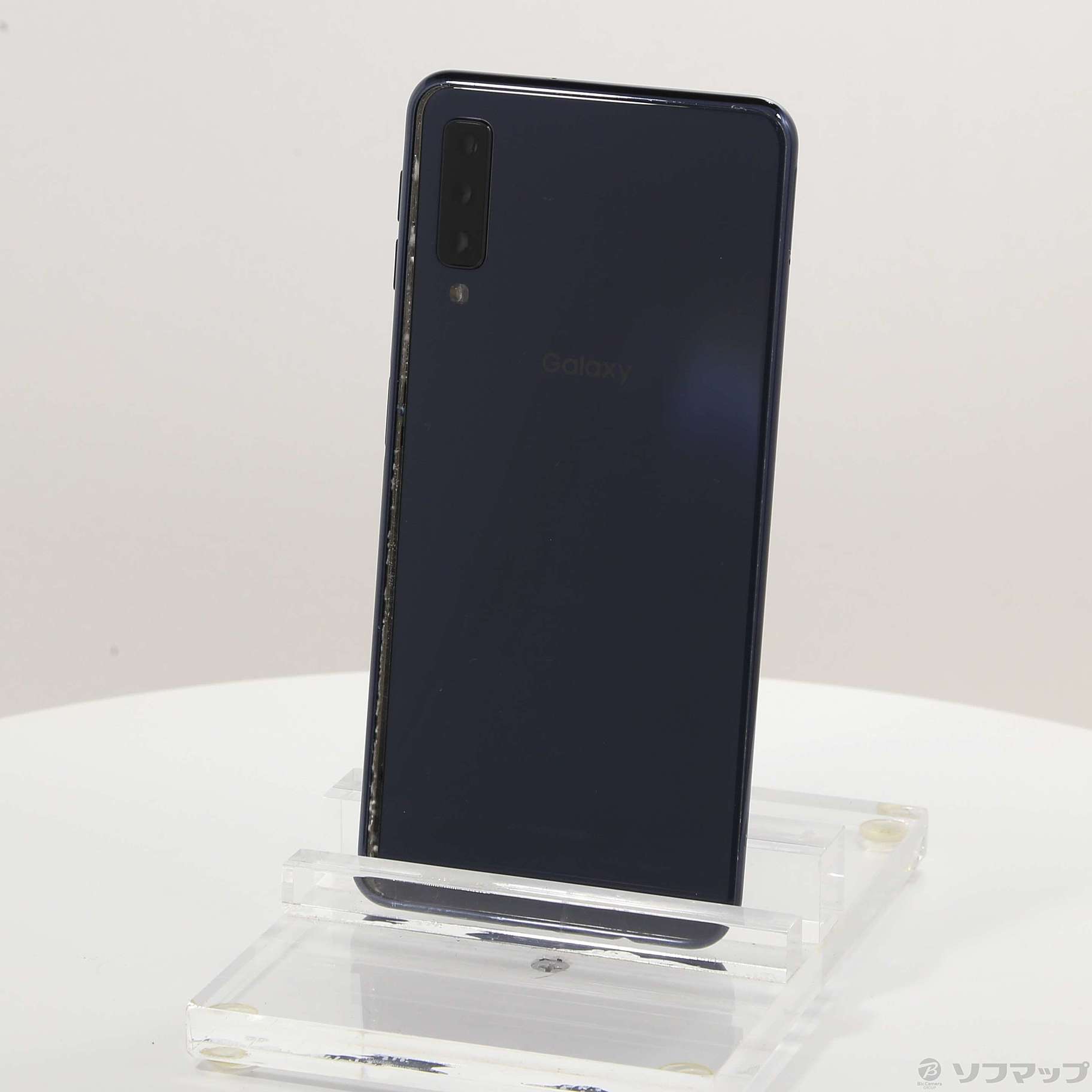 中古】GALAXY A7 64GB ブラック SM-A750C 楽天 SIMフリー