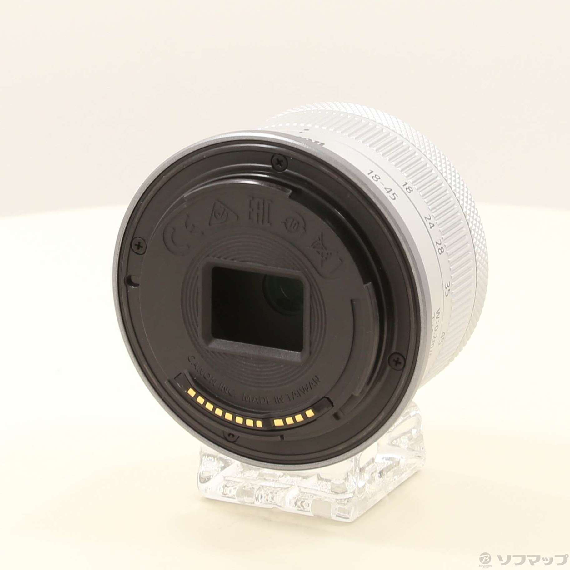 中古】RF-S18-45mm F4.5-6.3 IS STM シルバー [2133066820942 