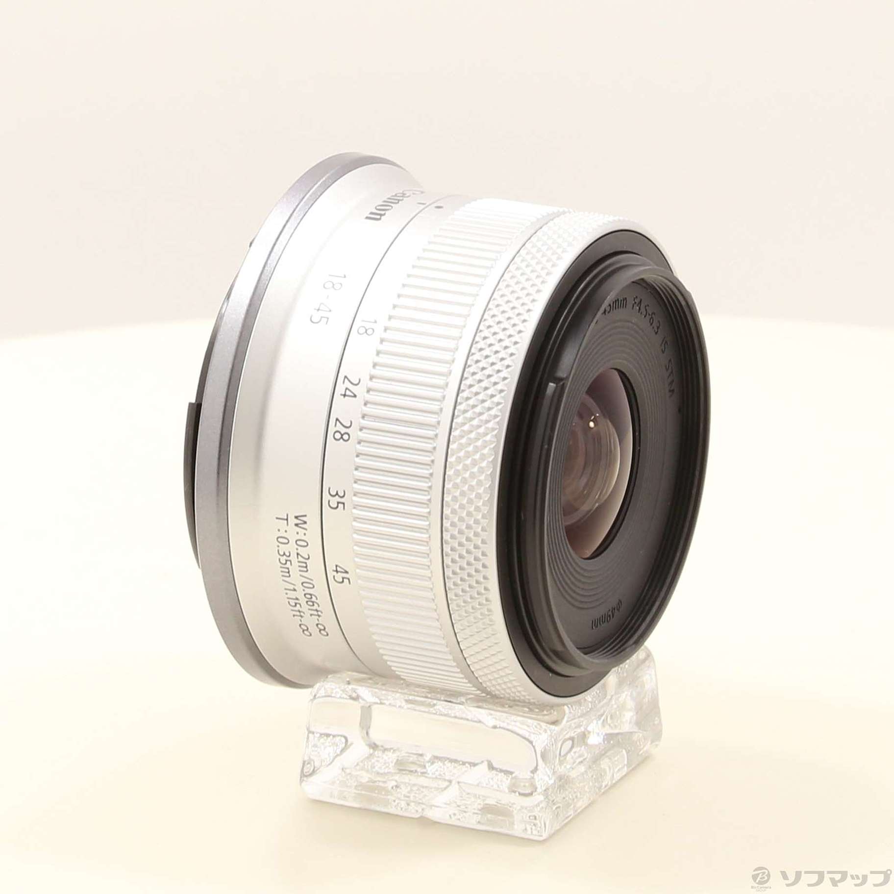 中古】RF-S18-45mm F4.5-6.3 IS STM シルバー [2133066820942 