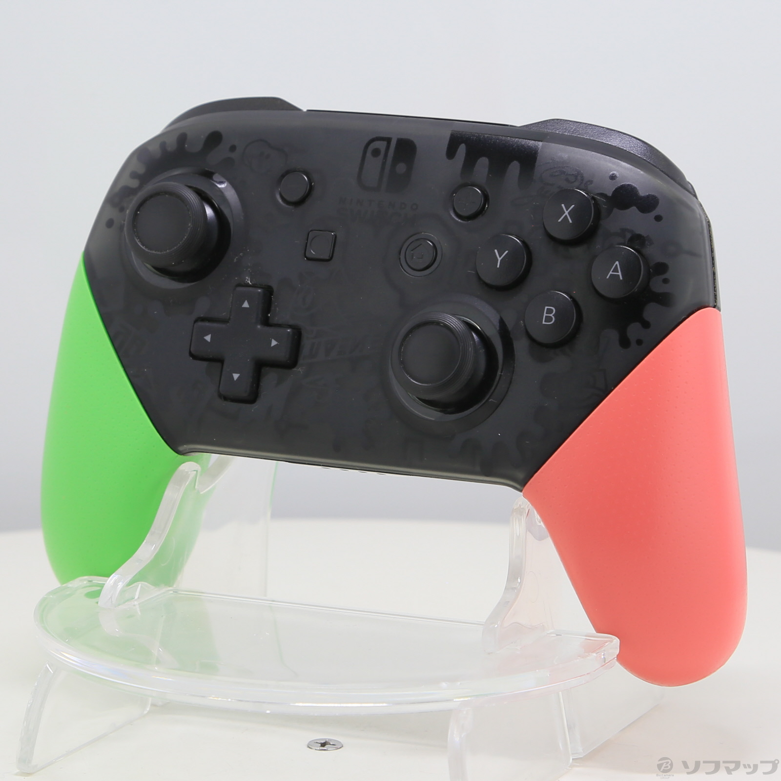 中古】Nintendo Switch Proコントローラー スプラトゥーン2 